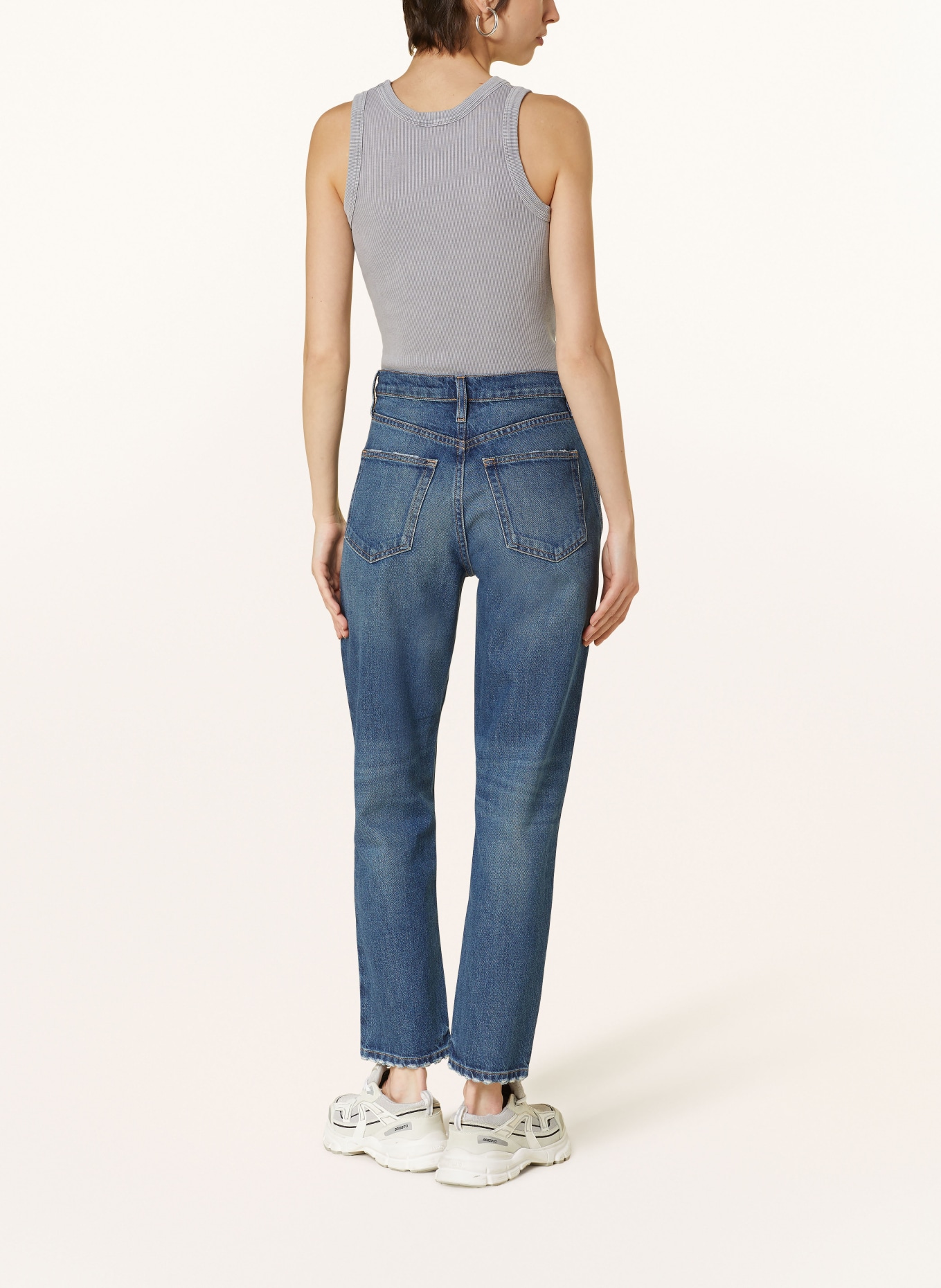 FRAME Straight jeans LE MEC, Color: BLUE (Image 3)