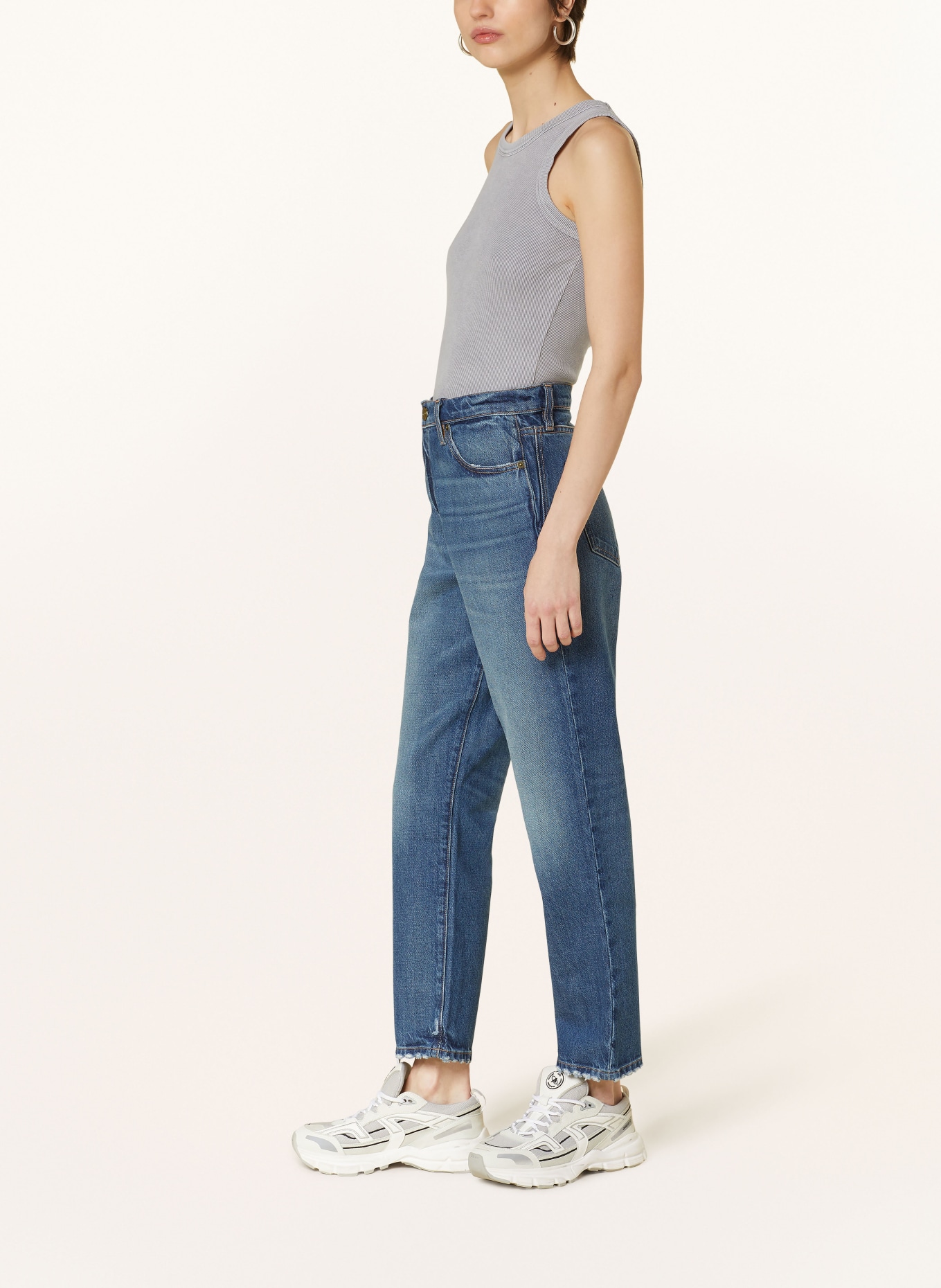FRAME Straight Jeans LE MEC, Farbe: BLAU (Bild 4)
