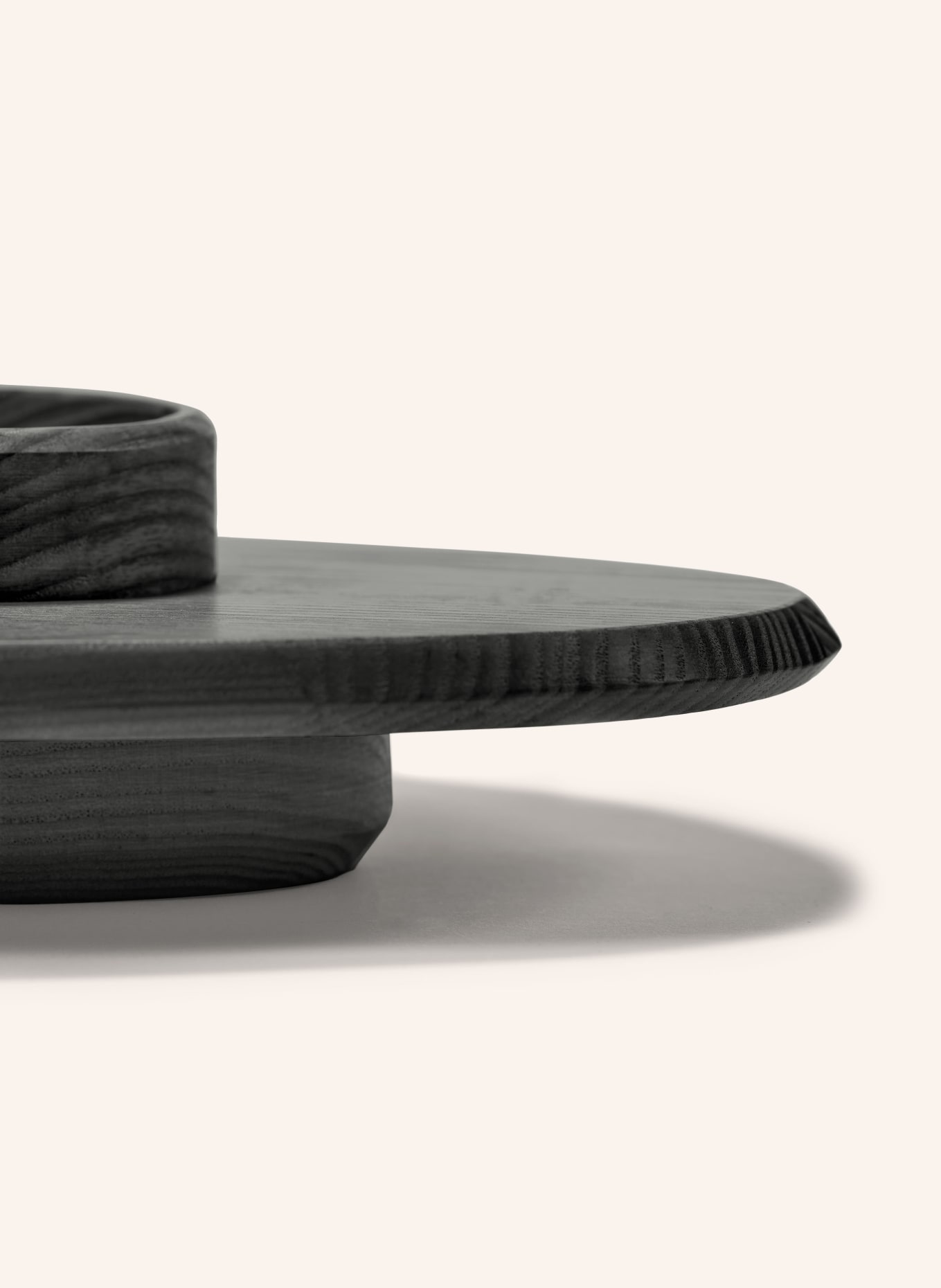 SERAX Set DUNE: Servierplatte und Schale: SCHWARZ