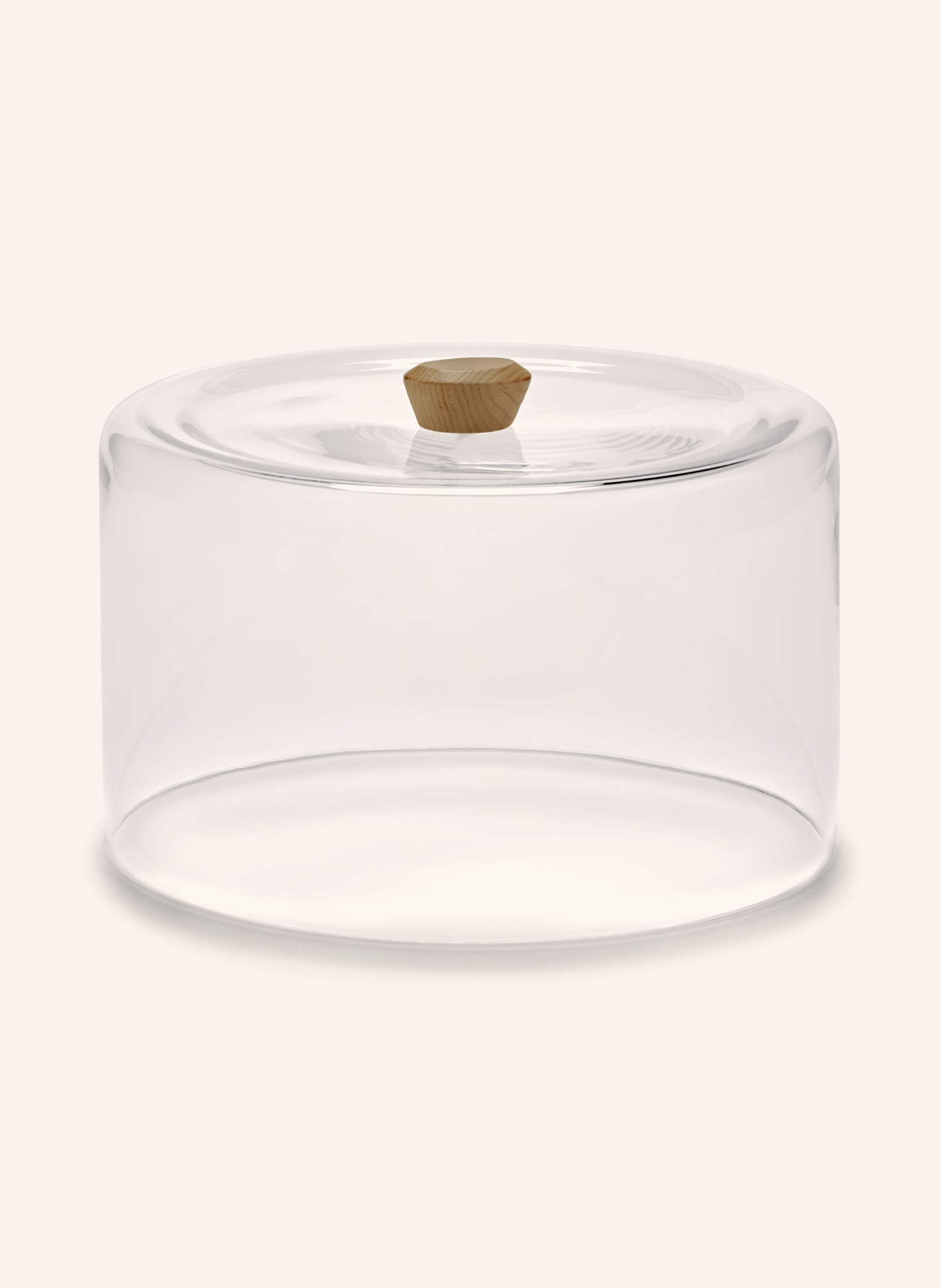 SERAX Glass bell DUNE, Color: WHITE/ LIGHT BROWN (Image 1)