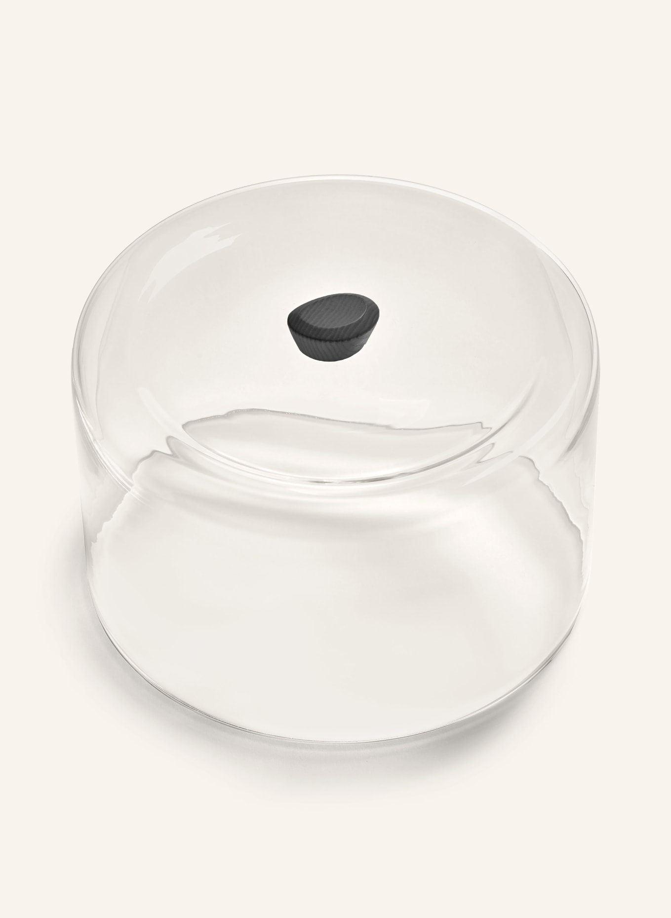 SERAX Glass bell DUNE, Color: BLACK/ WHITE (Image 2)