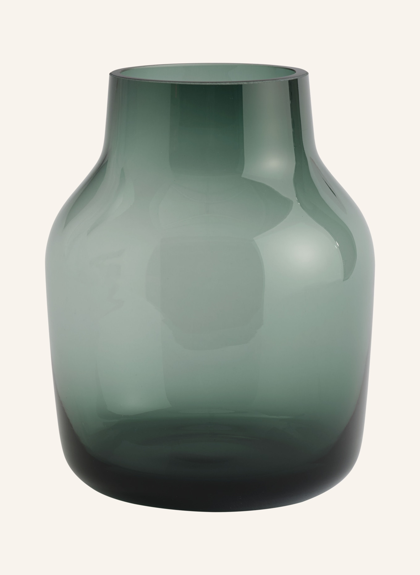 MUUTO Vase SILENT, Color: - Dark Green (Image 1)