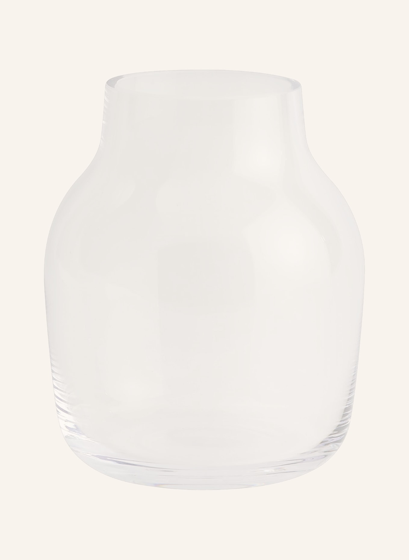 MUUTO Vase SILENT, Color: - clear (Image 1)