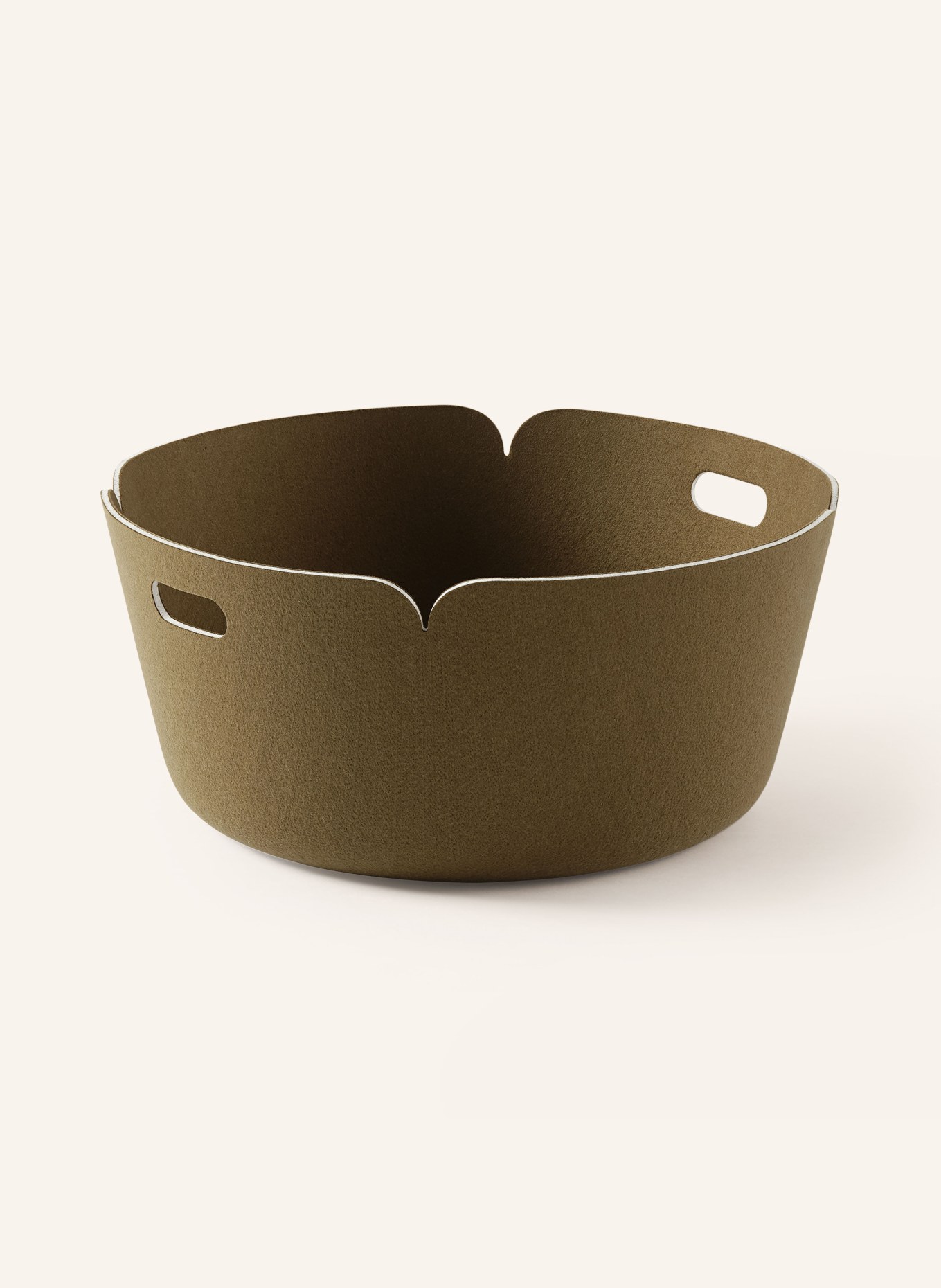 MUUTO Basket RESTORE, Color: OLIVE (Image 1)