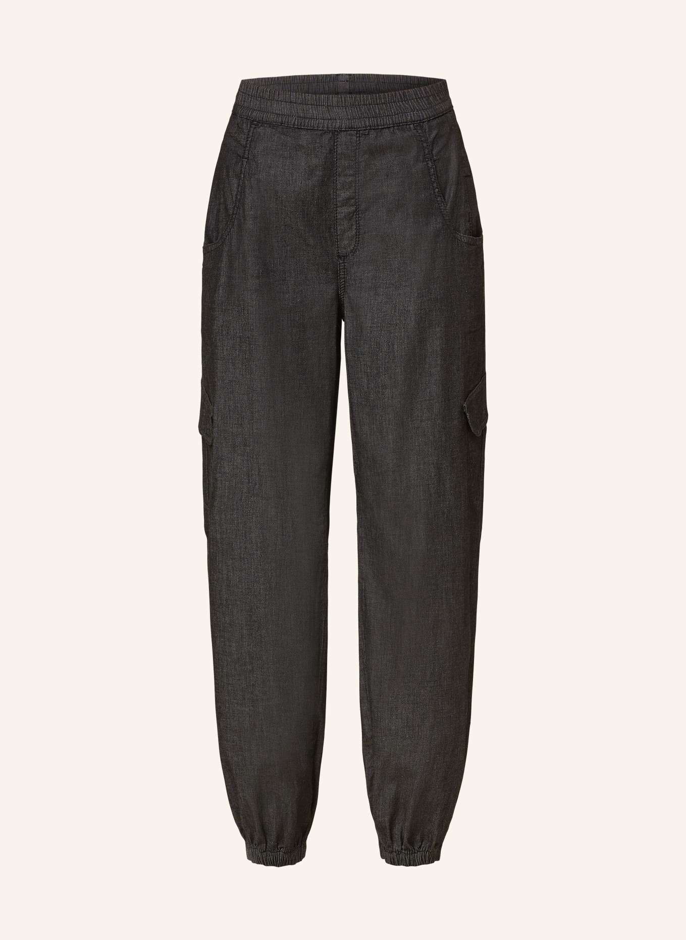 MAC Cargo trousers ELVA, Color: DARK GRAY (Image 1)