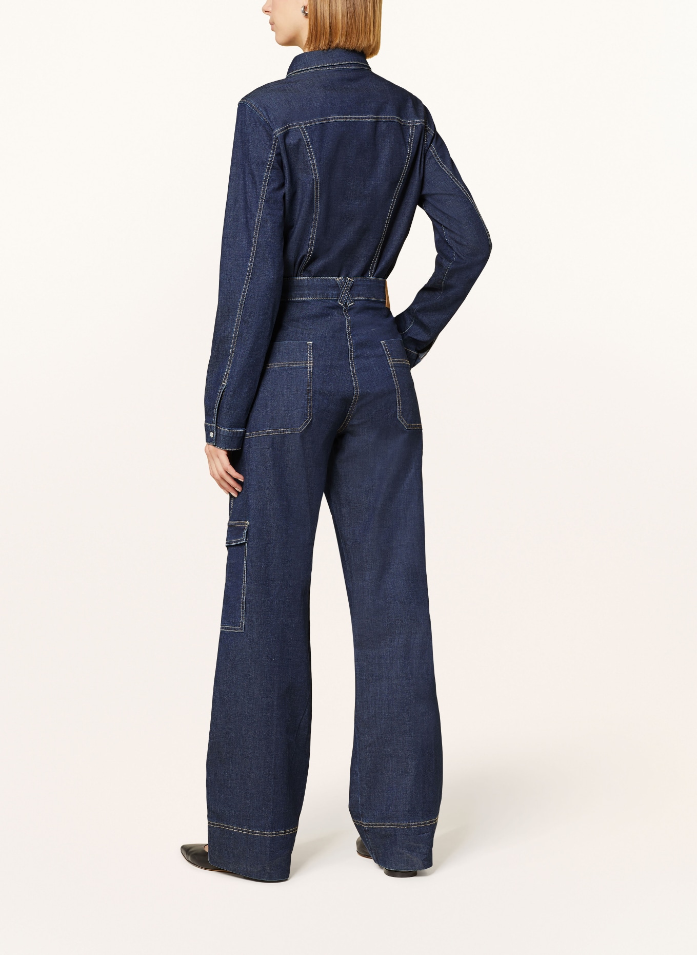 MAC Bluzka jeansowa, Kolor: GRANATOWY (Obrazek 3)