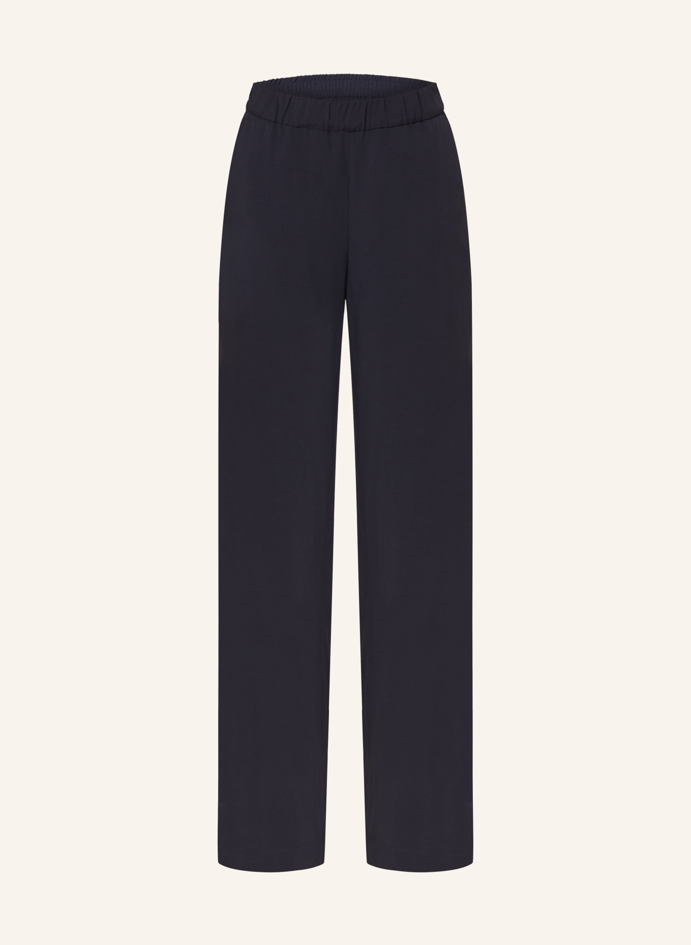 MAC Wide leg trousers CHIARA, Color: DARK BLUE (Image 1)