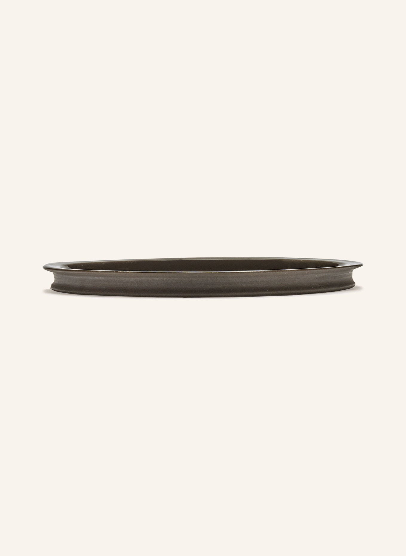 SERAX Set of 2 dessert plates DUNE XS, Color: DARK BROWN (Image 2)