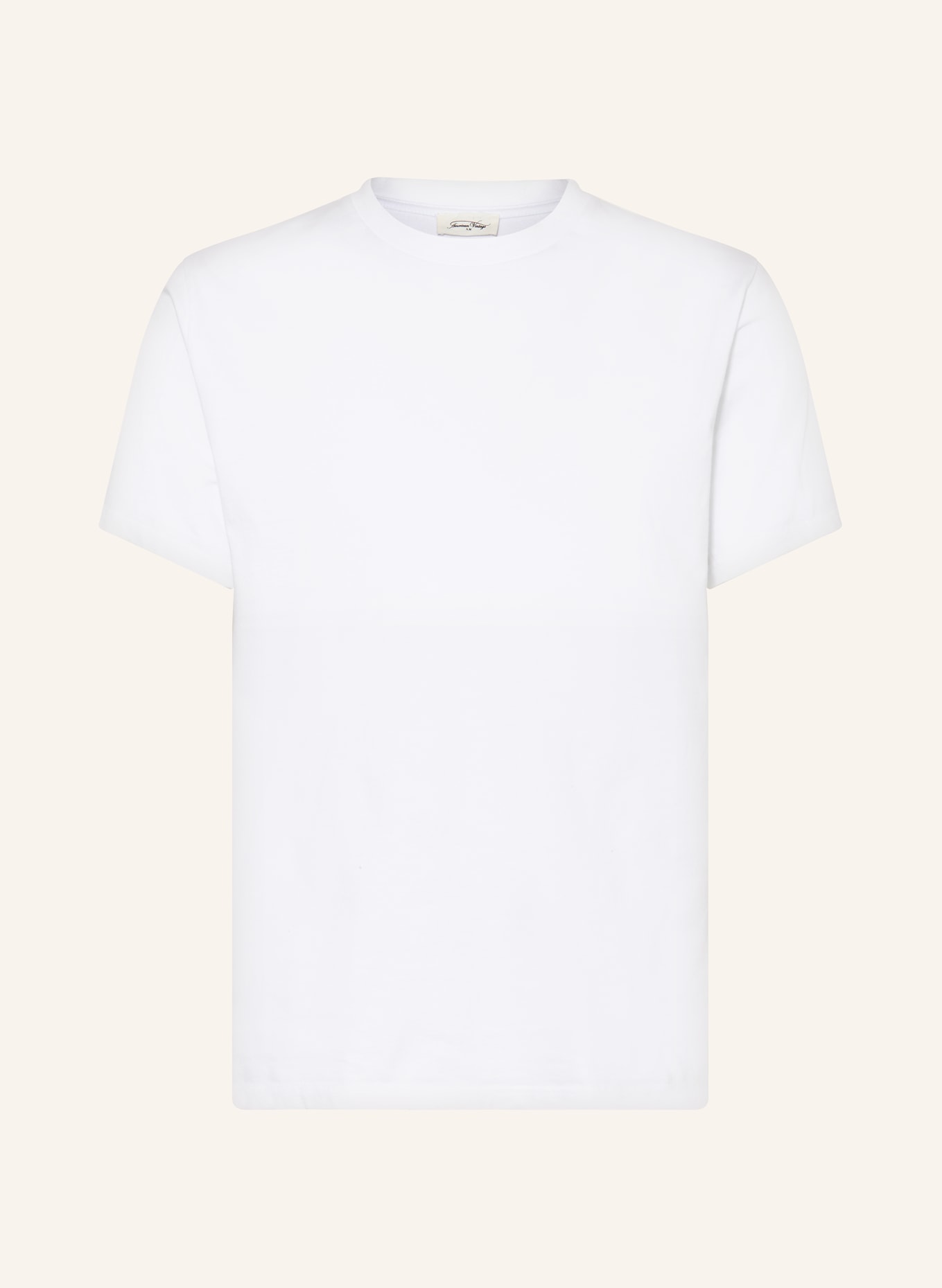 American Vintage T-shirt, Color: WHITE (Image 1)