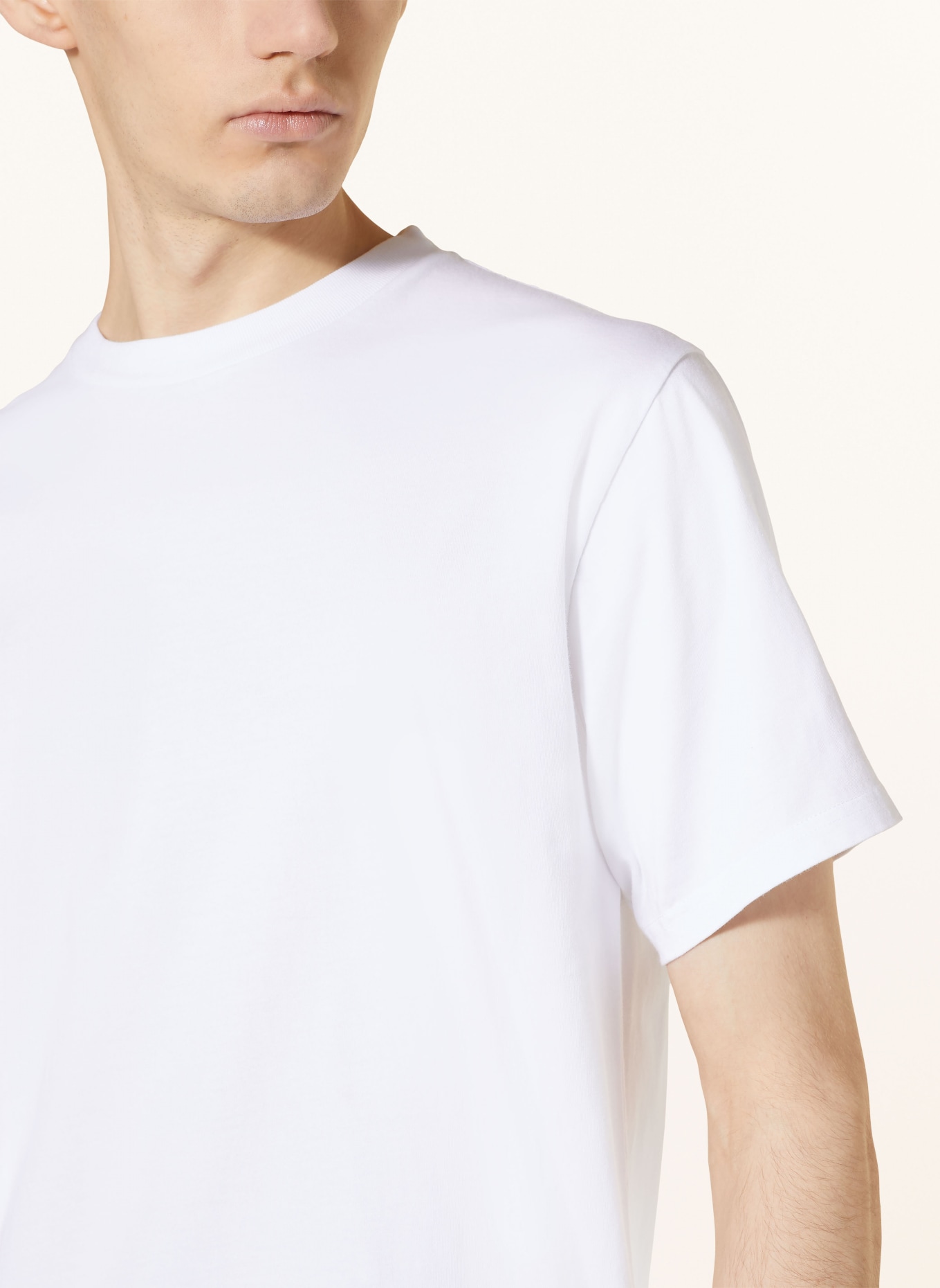 American Vintage T-shirt, Color: WHITE (Image 4)