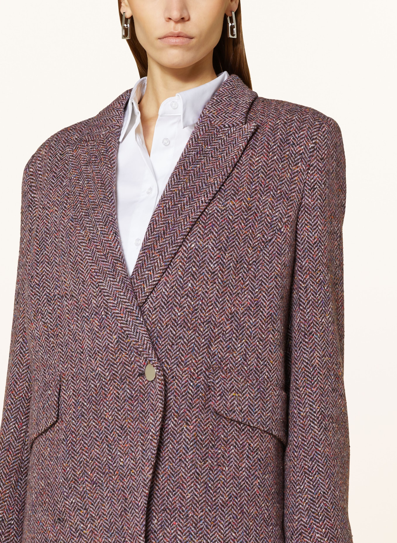 BOSS Blazer JARINARA, Farbe: DUNKELLILA (Bild 4)