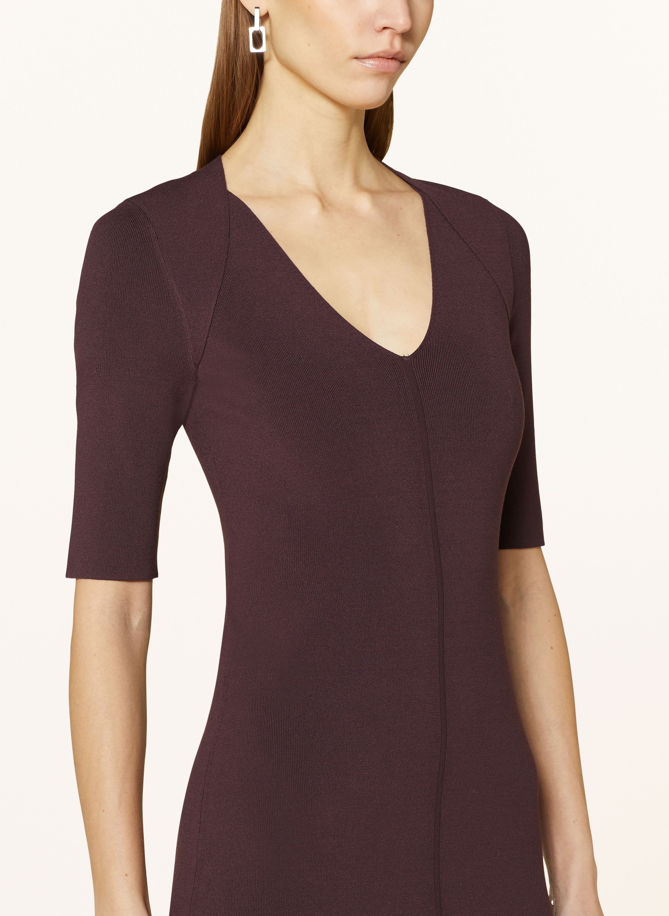 BOSS Sukienka z dzianiny FEZANIN: FIOLETOWY