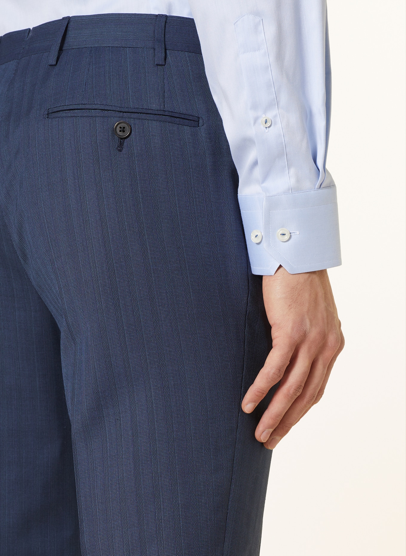 CORNELIANI Oblek Extra Slim Fit, Barva: 002 MID BLUE (Obrázek 6)