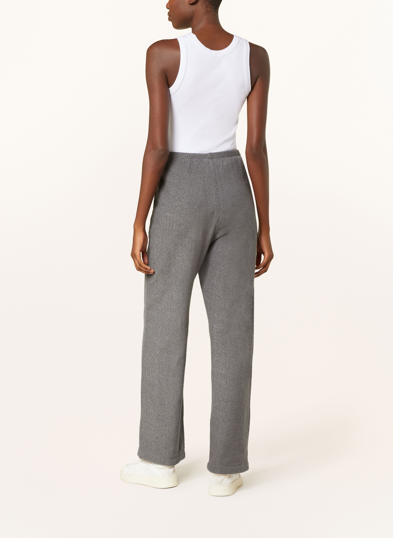 American Vintage Terry trousers BOBYPARK, Color: GRAY (Image 3)