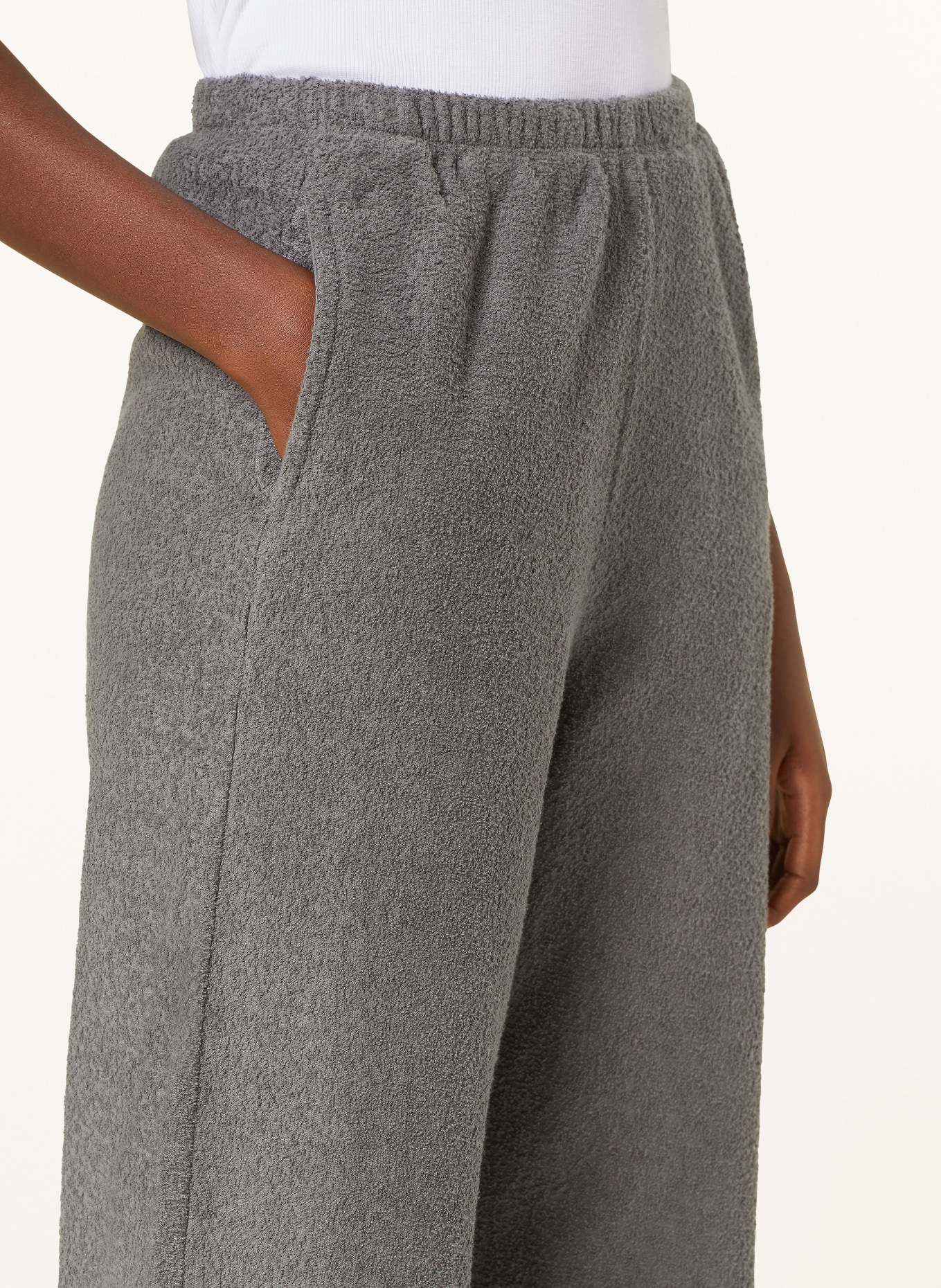 American Vintage Terry trousers BOBYPARK, Color: GRAY (Image 5)