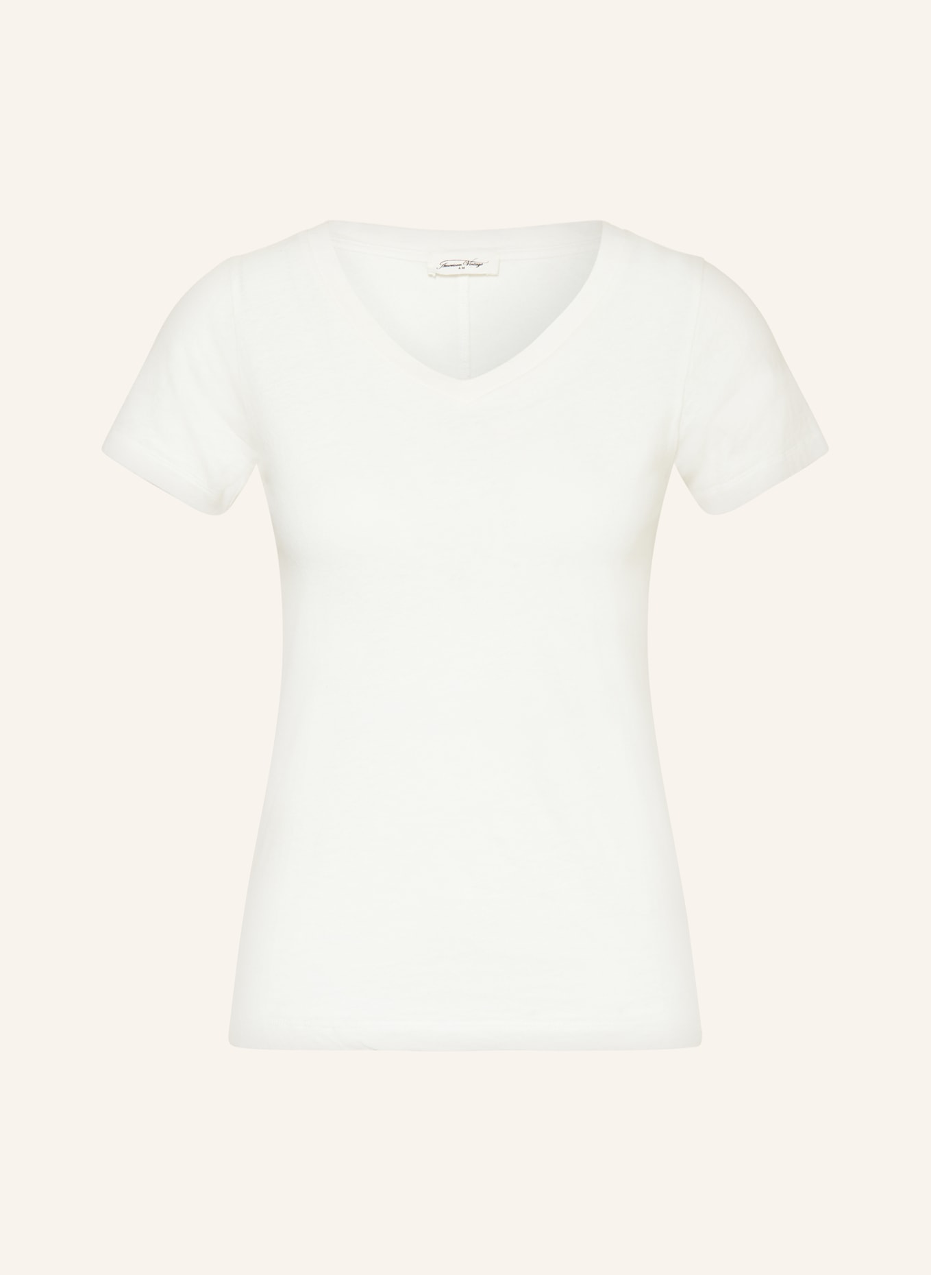 American Vintage T-shirt GAMIPY, Color: WHITE (Image 1)