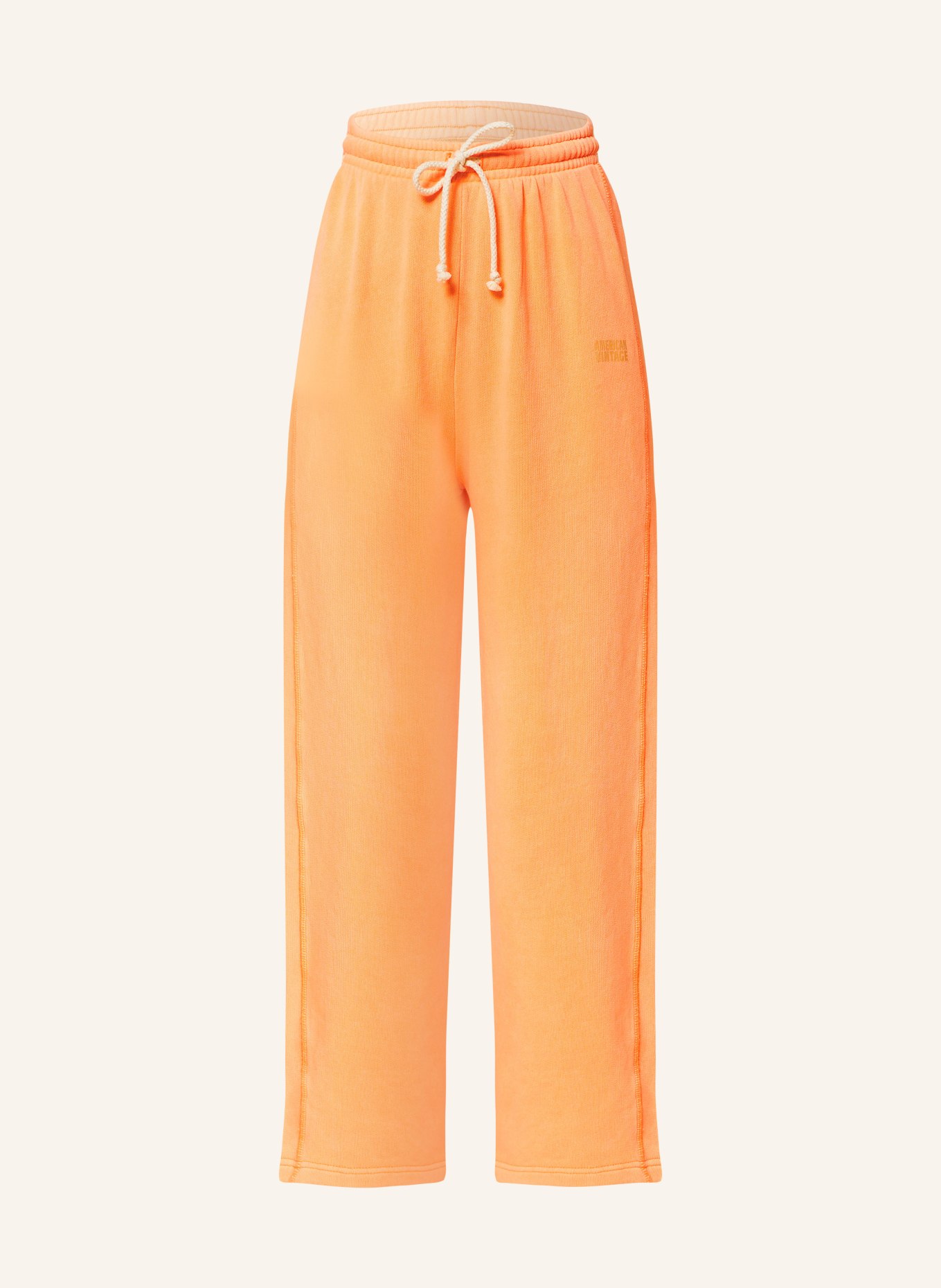 American Vintage Spodnie dresowe IZUBIRD, Kolor: JASKRAWY POMARAŃCZOWY (Obrazek 1)