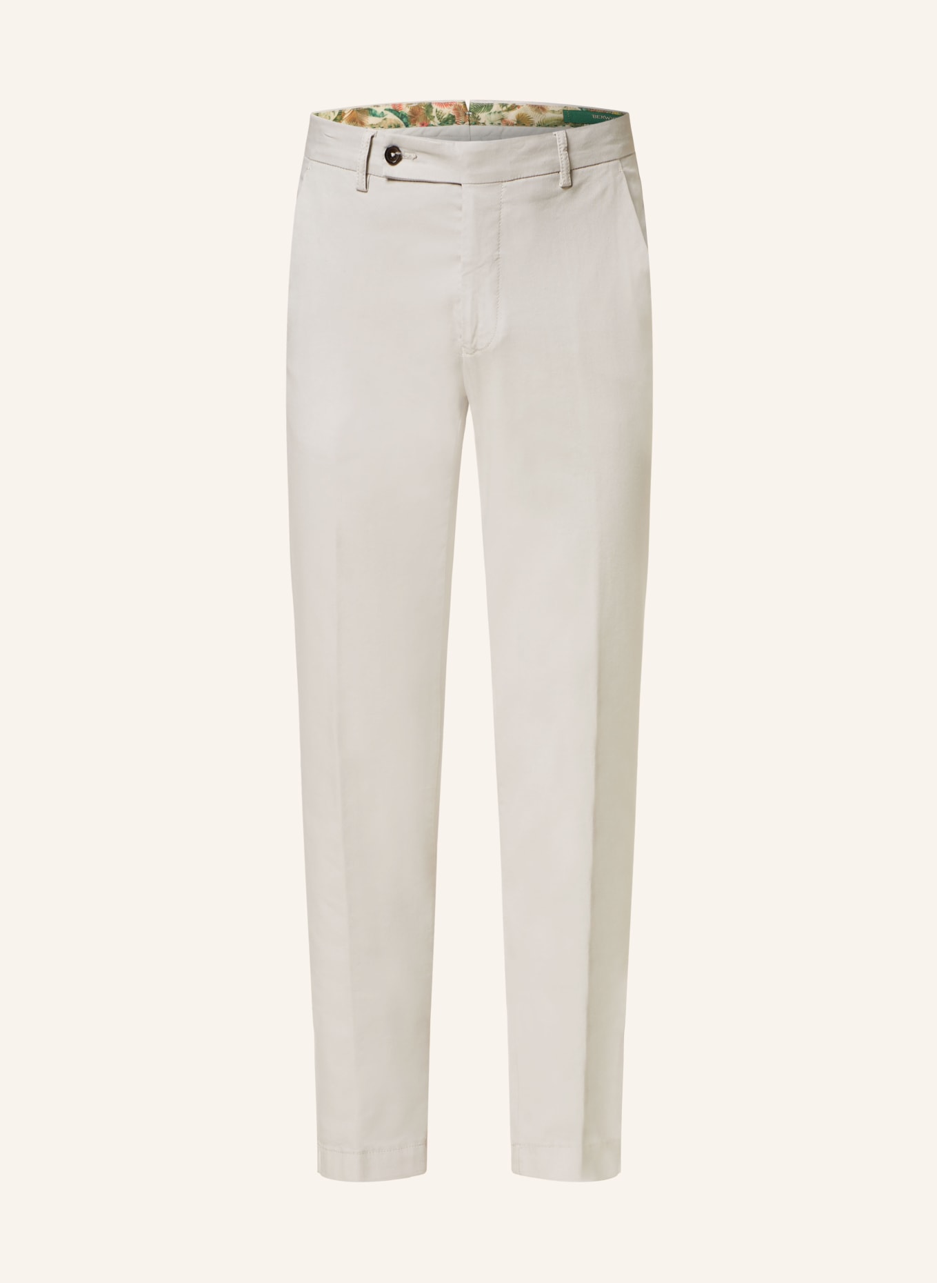 BERWICH Chino kalhoty Extra Slim Fit, Barva: BÉŽOVÁ (Obrázek 1)