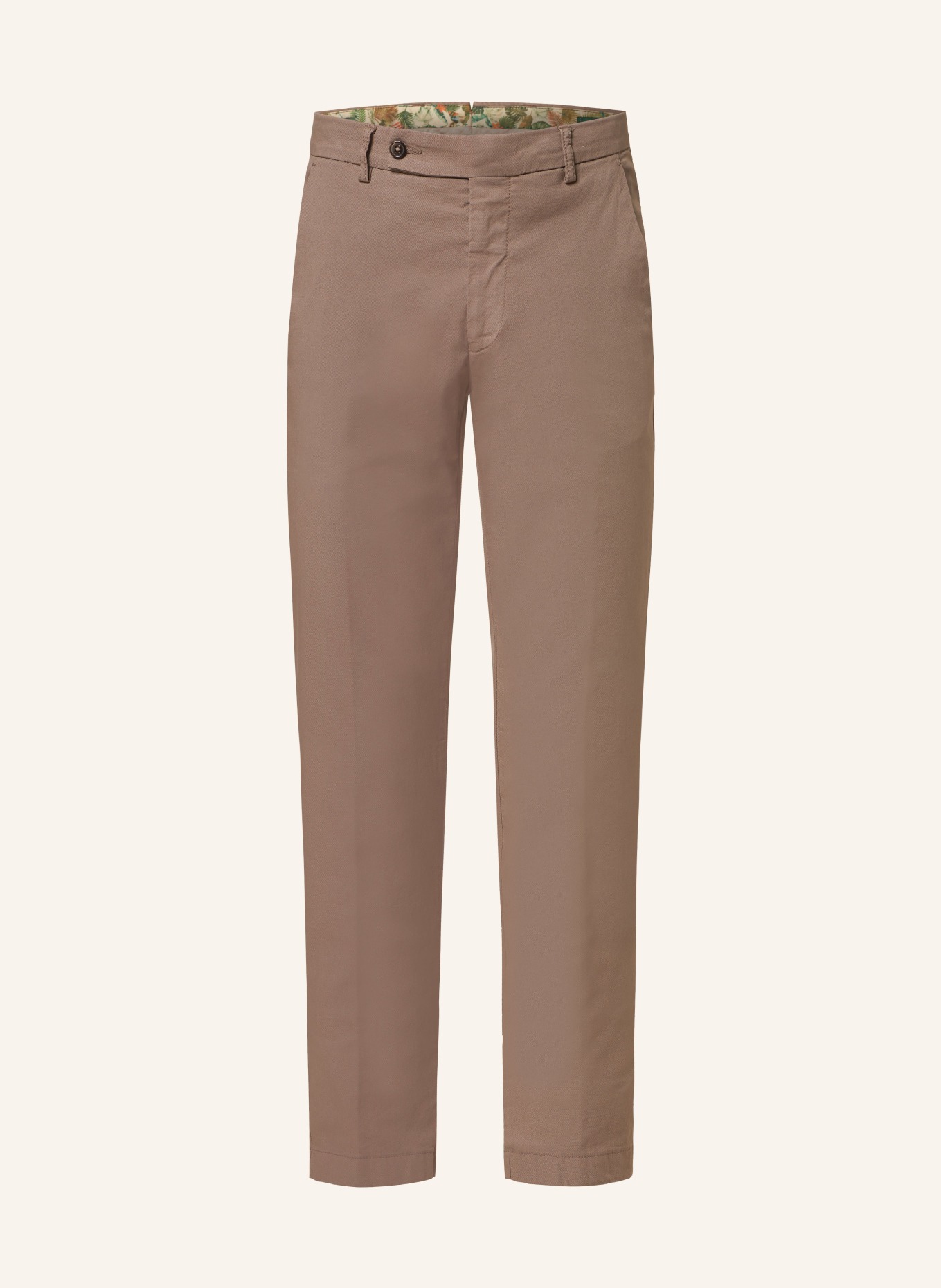 BERWICH Chino Extra Slim Fit: BRAUN