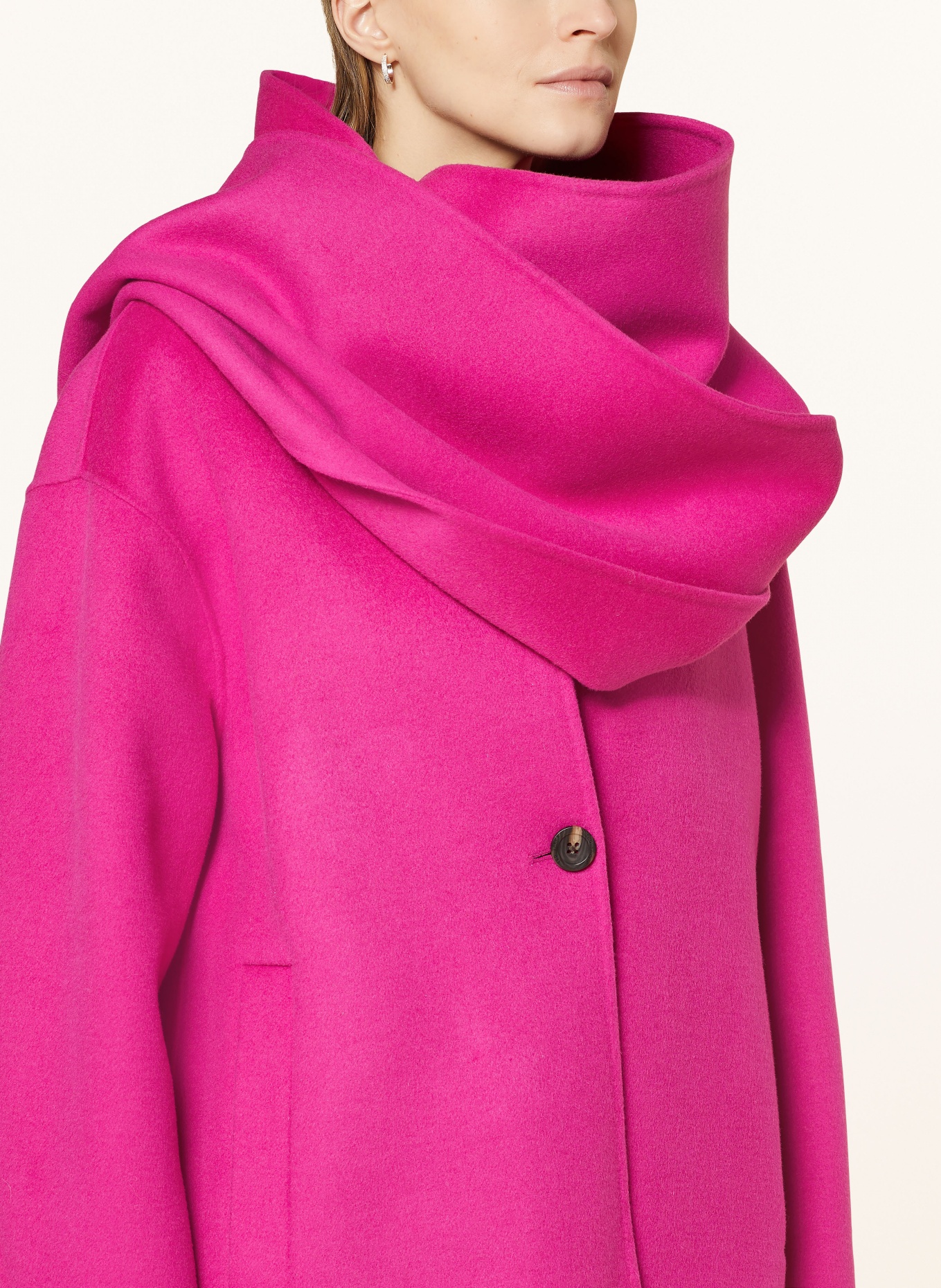 Ted baker pink wool coat store