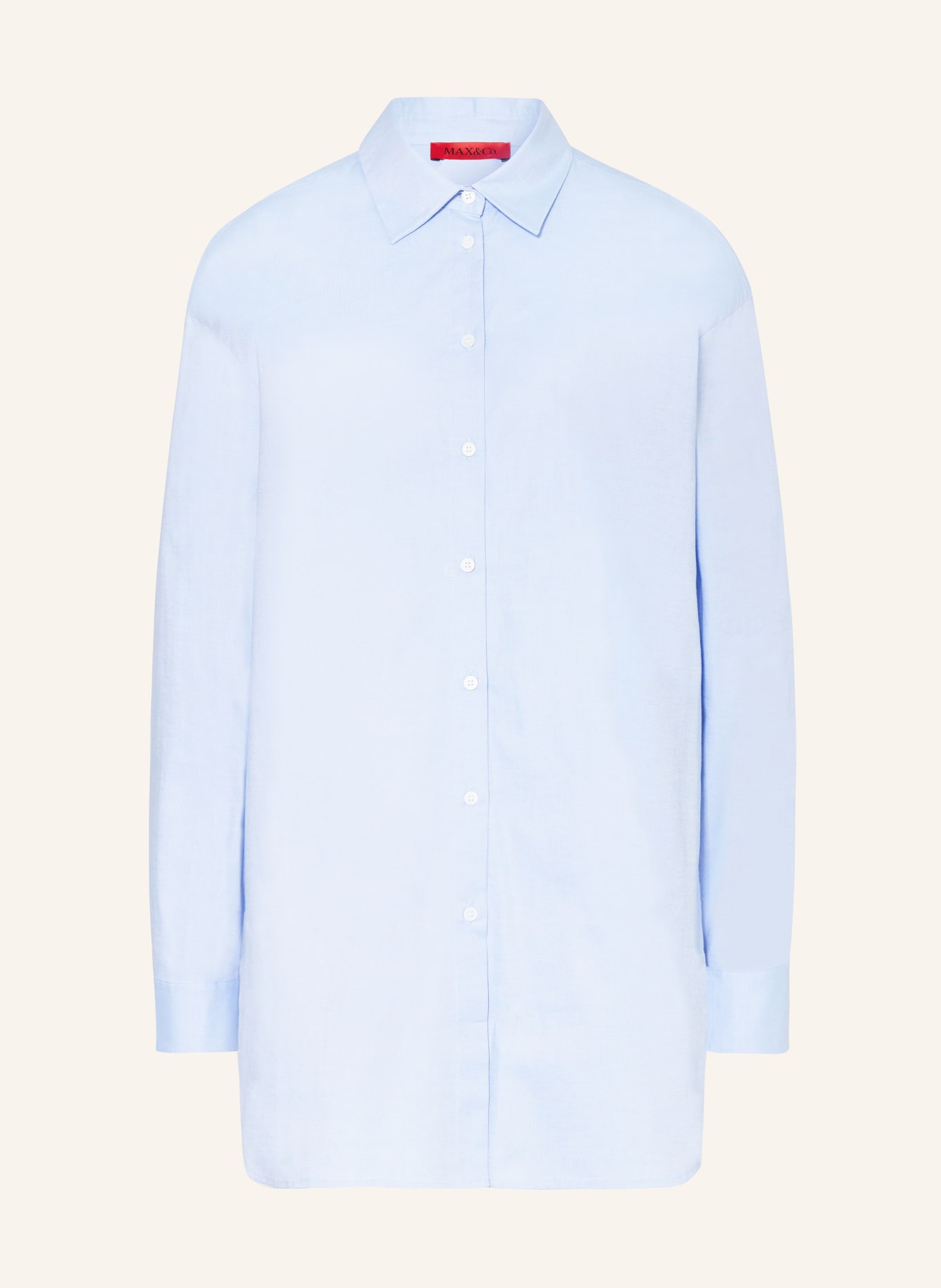 MAX & Co. Shirt blouse ART&MEMORIES, Color: LIGHT BLUE (Image 1)