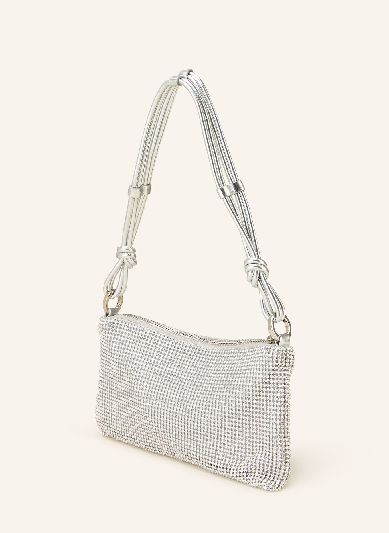 MAX & Co. Handtasche SPARKLE, Farbe: SILBER (Bild 2)