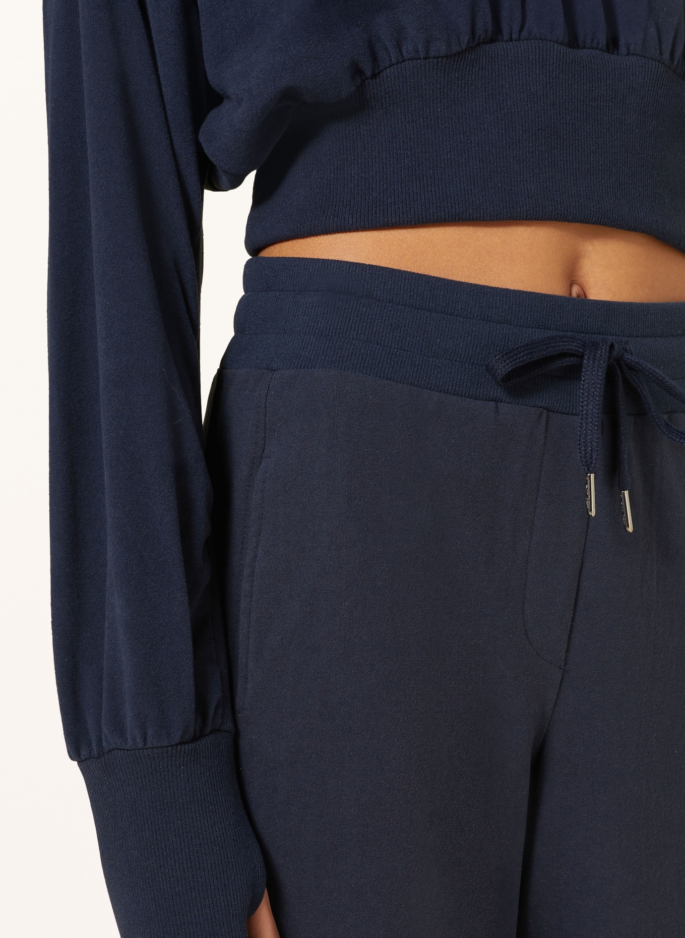 Sweaty Betty Trousers SERENE in jogger style, Color: DARK BLUE (Image 5)