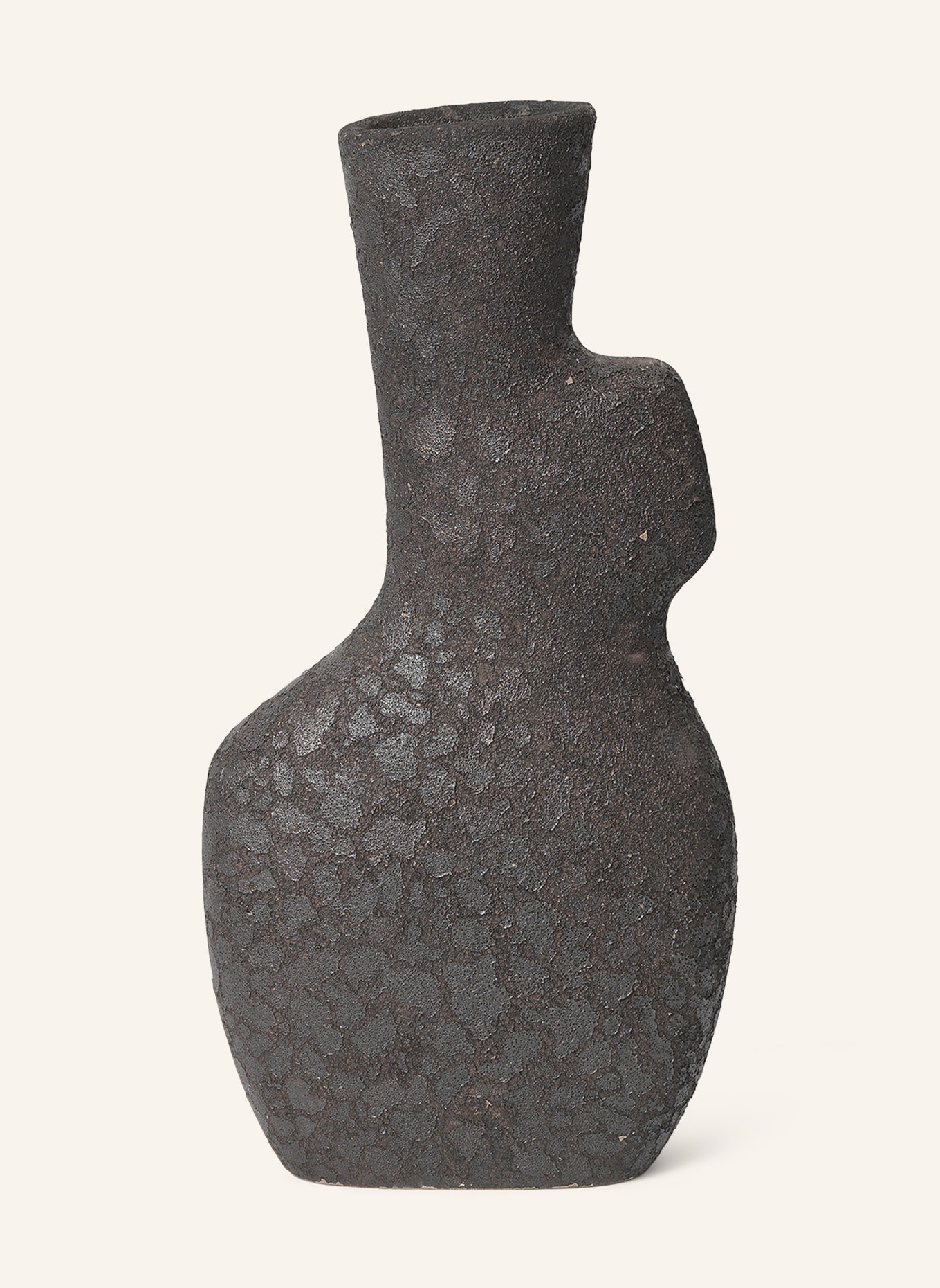 Ferm LIVING Vase YARA LARGE, Farbe: DUNKELGRAU (Bild 1)