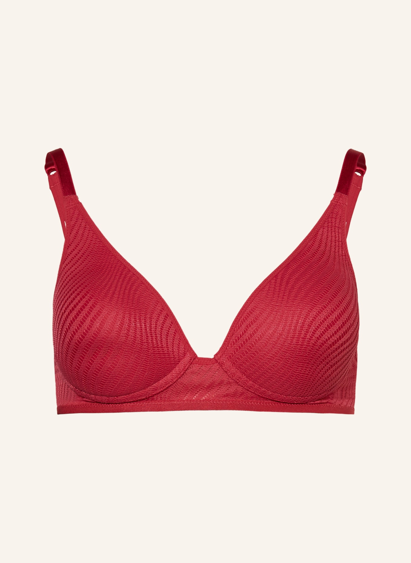 Triumph Molded cup bra HARMONY SPOTLIGHT, Color: LIGHT RED (Image 1)
