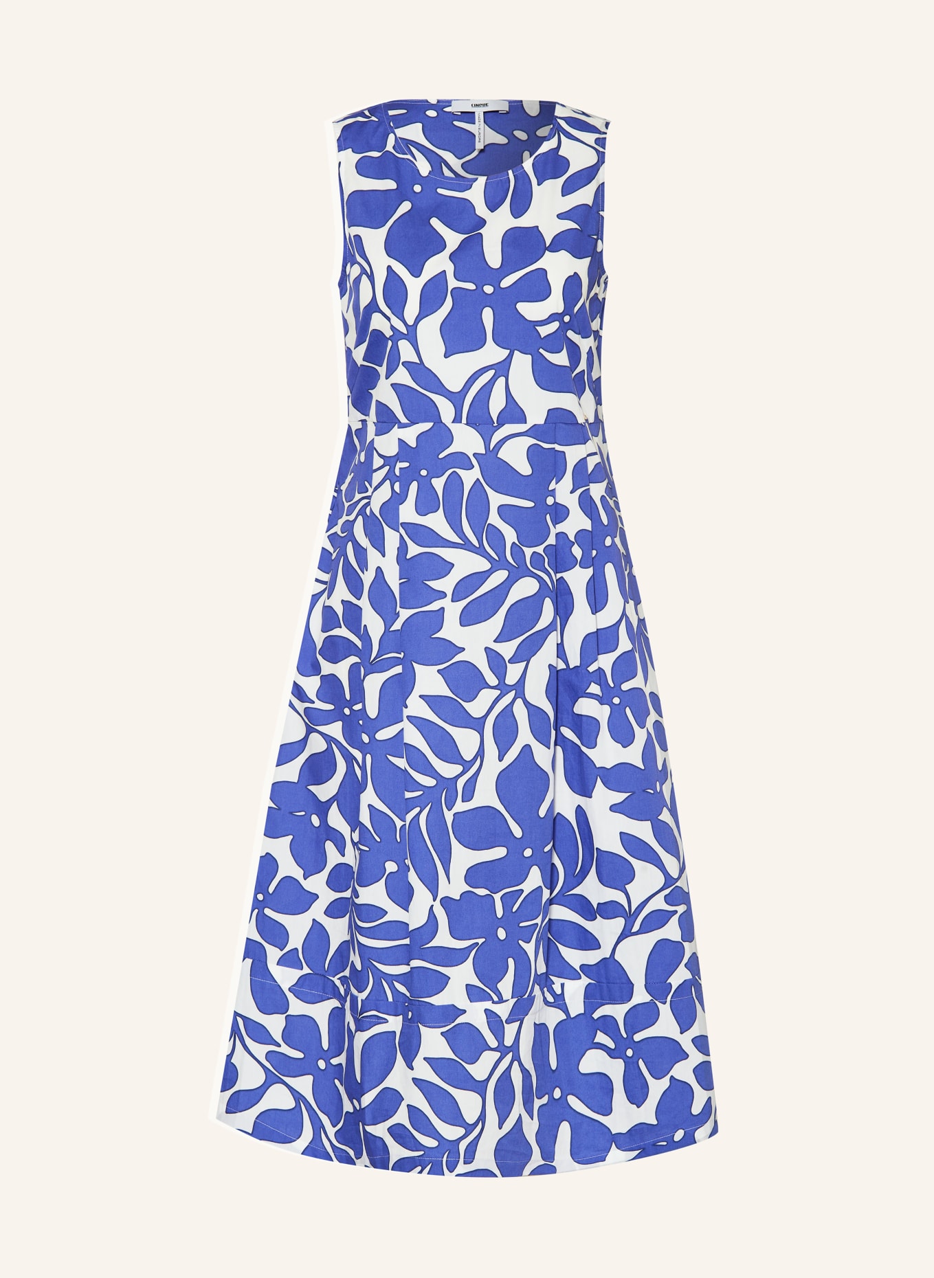CINQUE Dress CIDINER, Color: BLUE/ WHITE (Image 1)