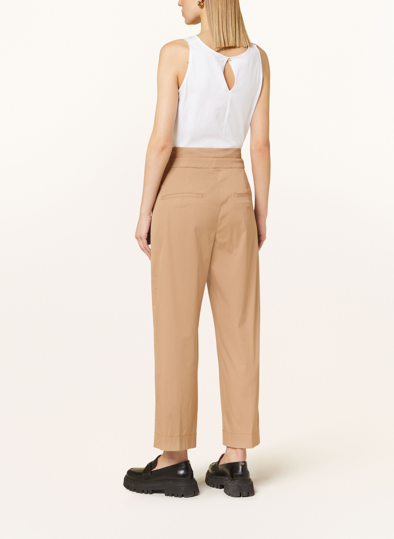 CINQUE Trousers CISONJA, Color: BEIGE (Image 3)