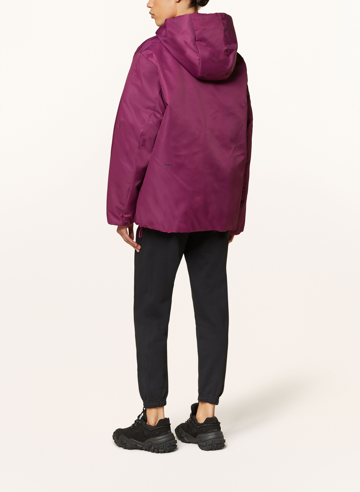 PANGAIA Reversible jacket, Color: FUCHSIA (Image 3)