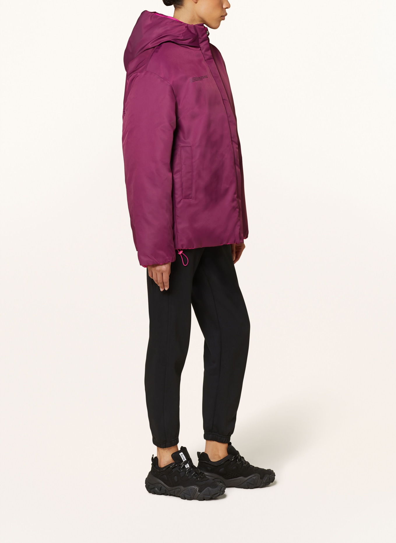 PANGAIA Reversible jacket, Color: FUCHSIA (Image 4)