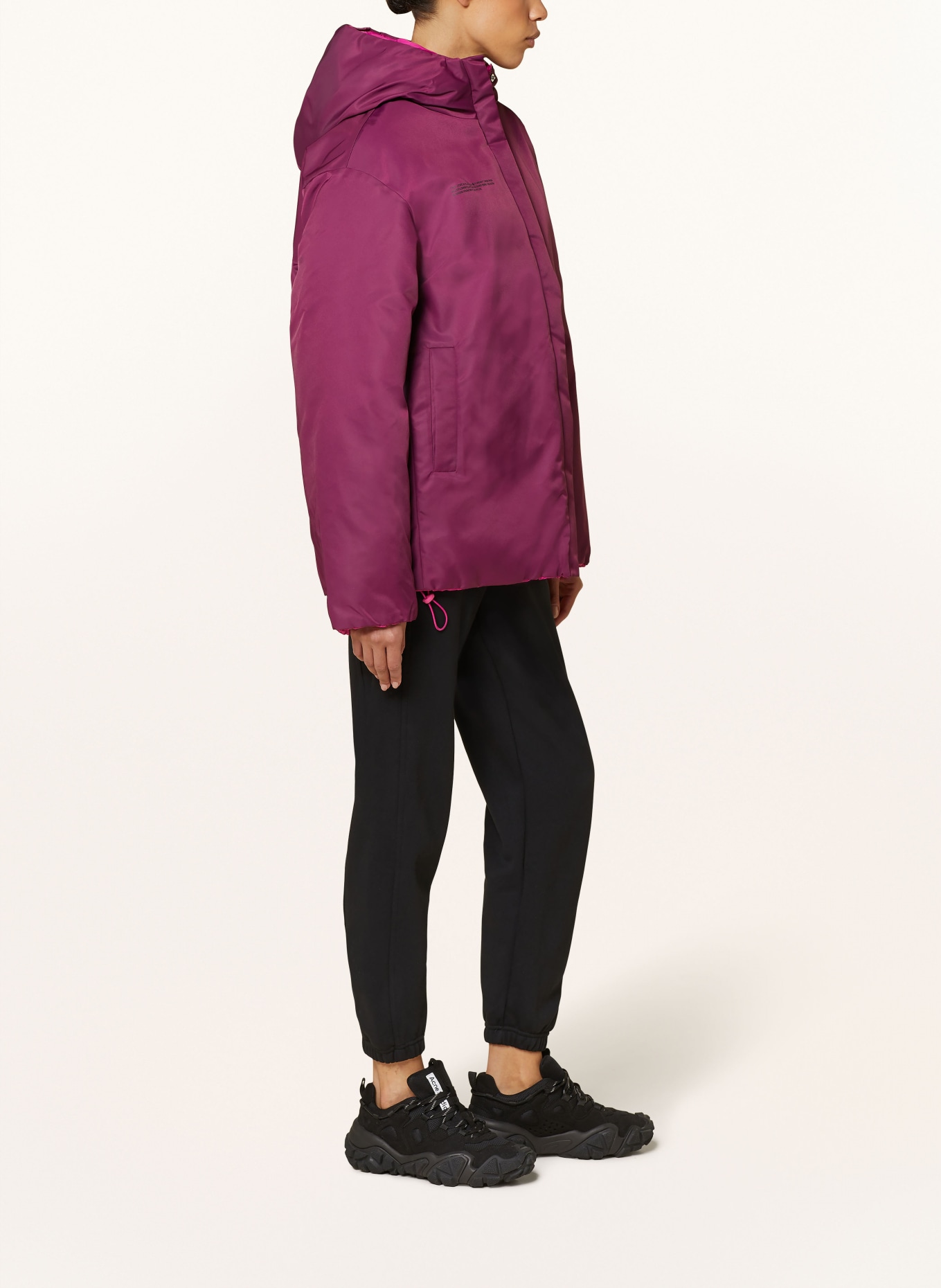PANGAIA Reversible jacket: FUCHSIA