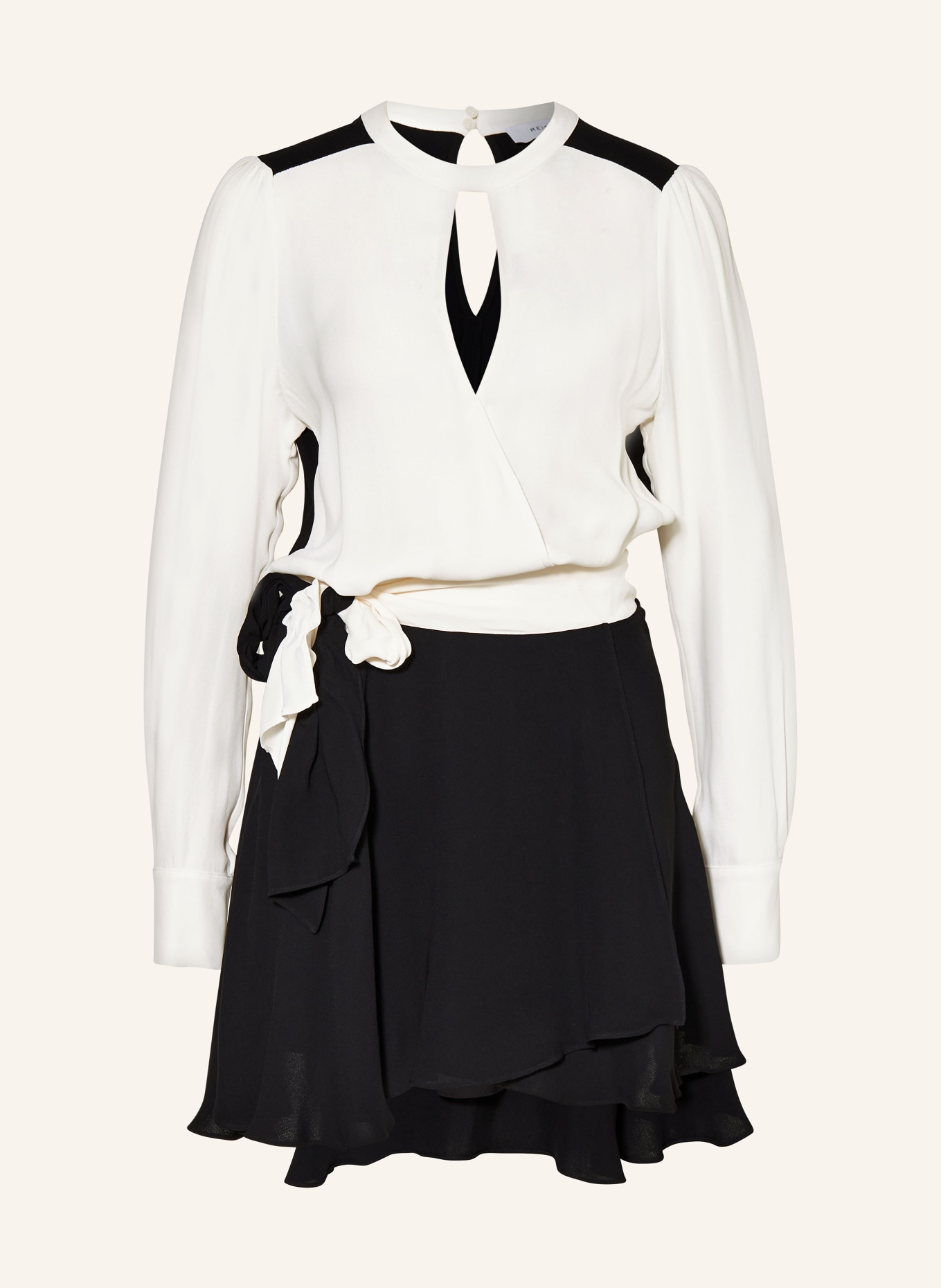 REISS Dress SADIE, Color: WHITE/ BLACK (Image 1)