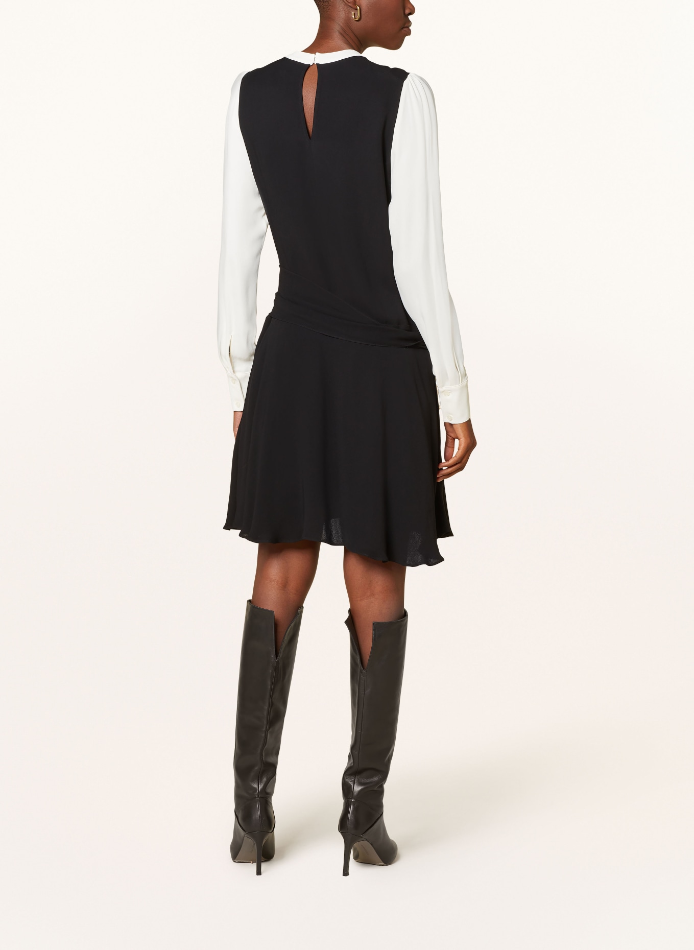 REISS Dress SADIE, Color: WHITE/ BLACK (Image 3)