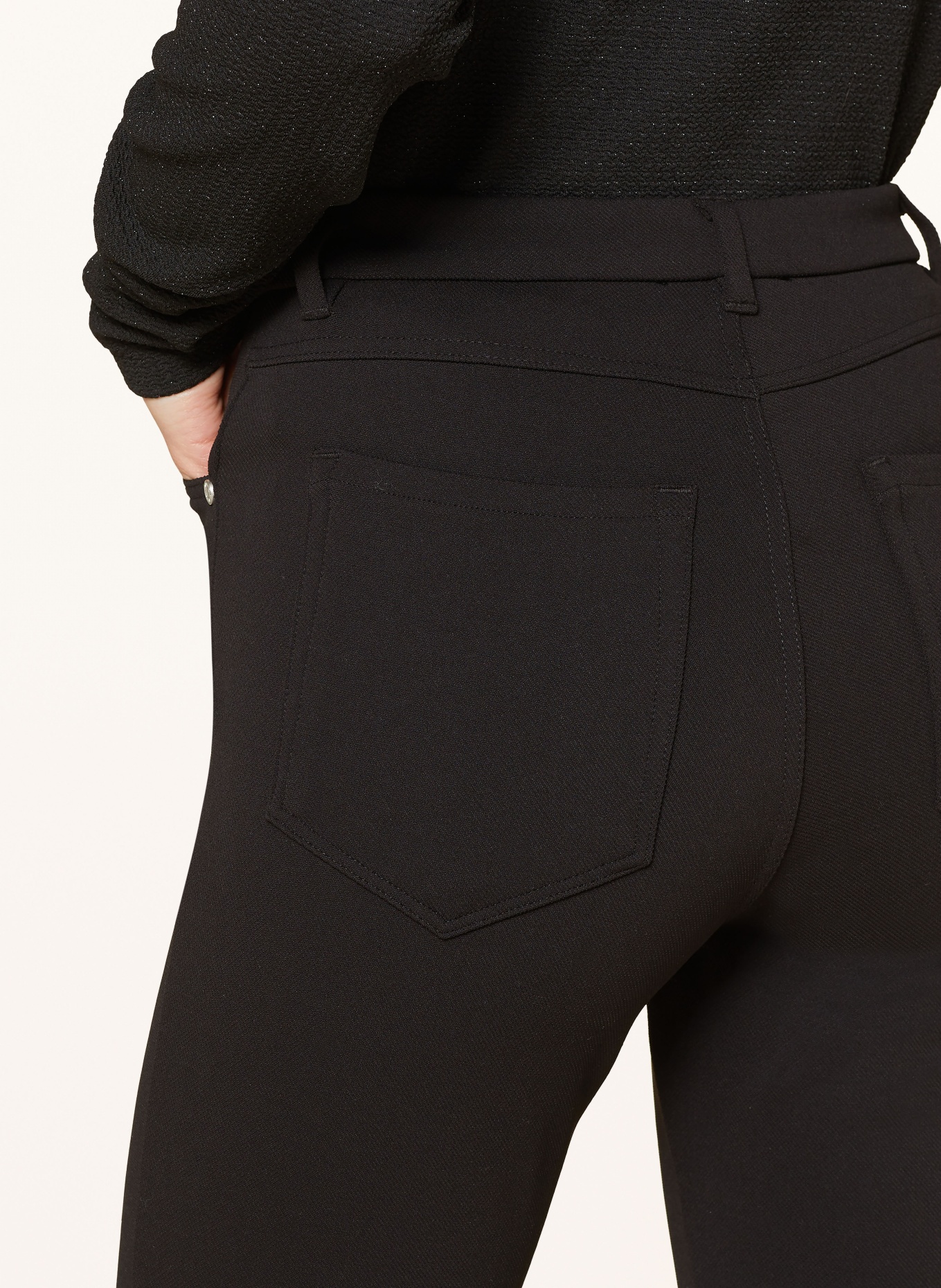 VANILIA Trousers, Color: BLACK (Image 5)