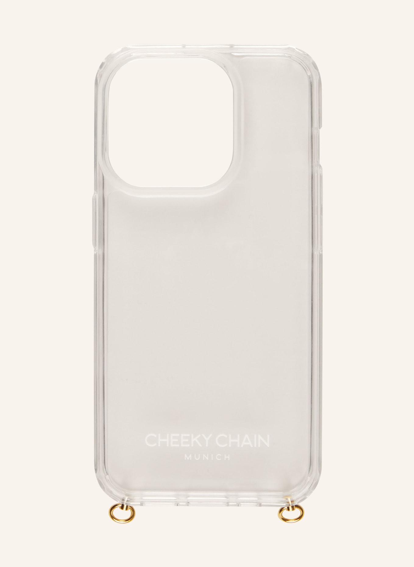 CHEEKY CHAIN MUNICH Smartphone case, Color: WHITE (Image 1)