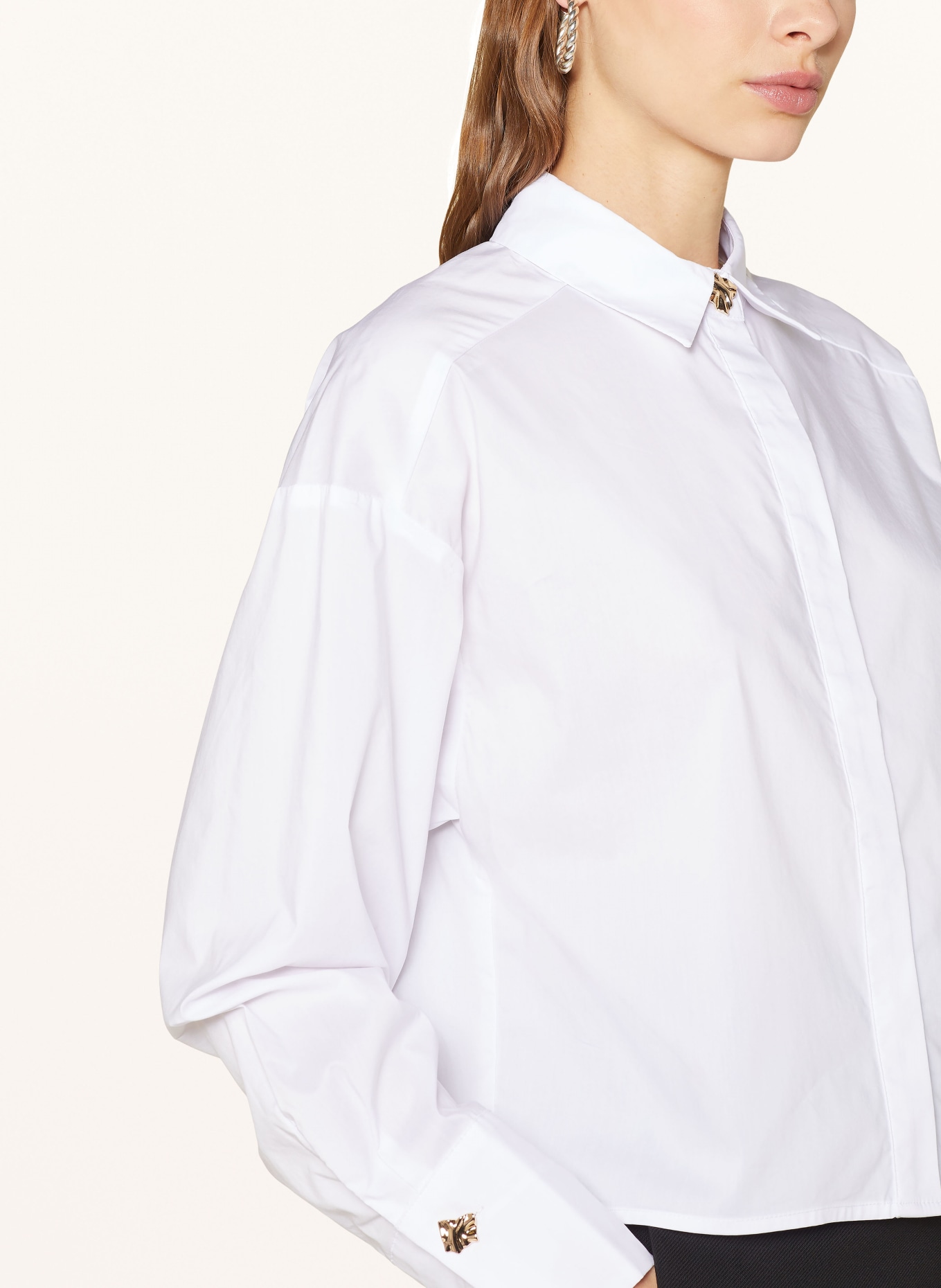 NEO NOIR Shirt blouse WISLA, Color: WHITE (Image 4)