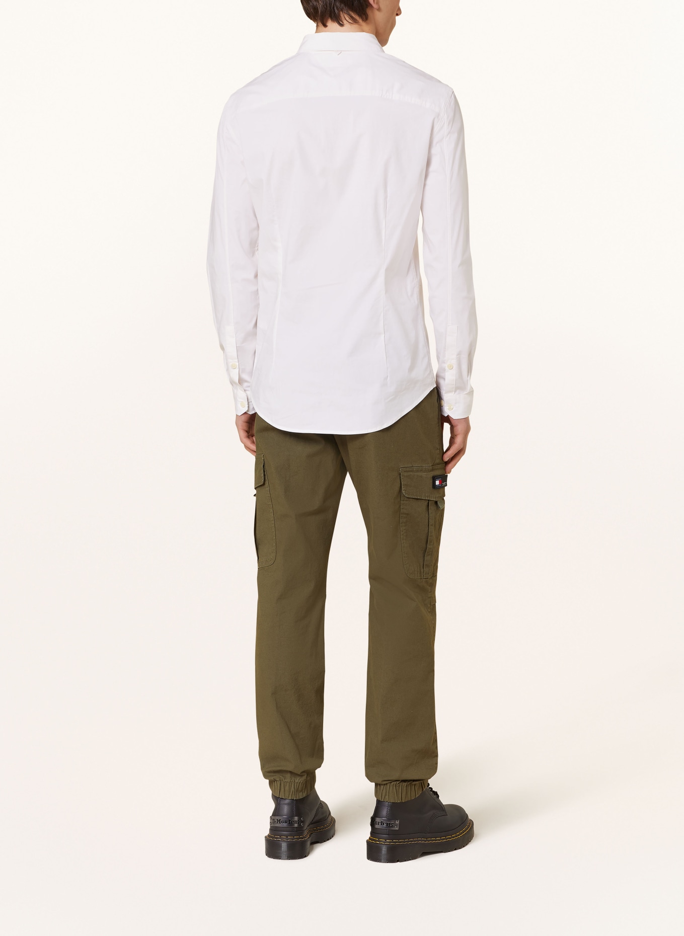 TOMMY JEANS Shirt slim fit, Color: WHITE (Image 3)