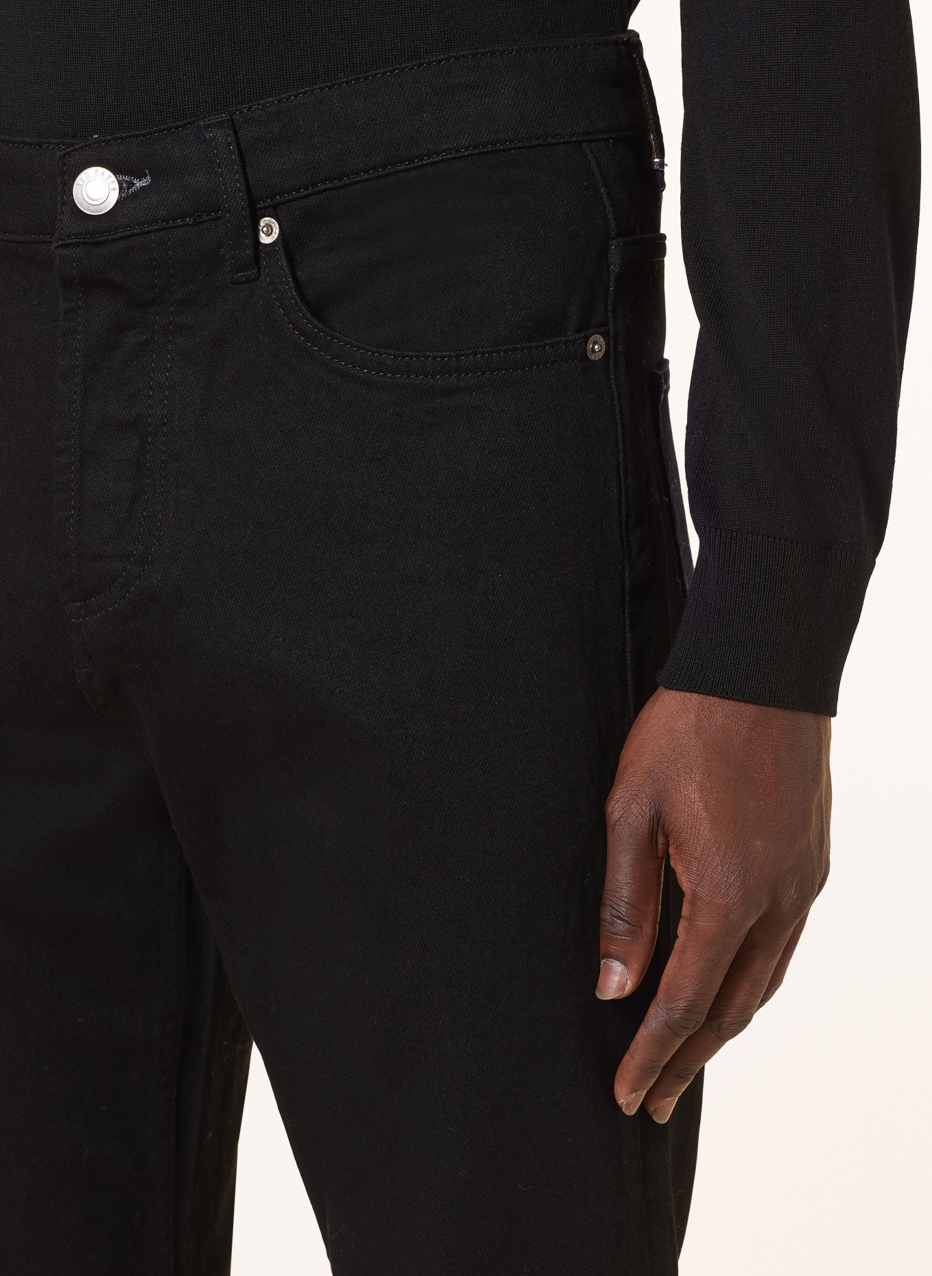 TED BAKER Jeans DYLLON tapered fit, Color: BLACK (Image 5)