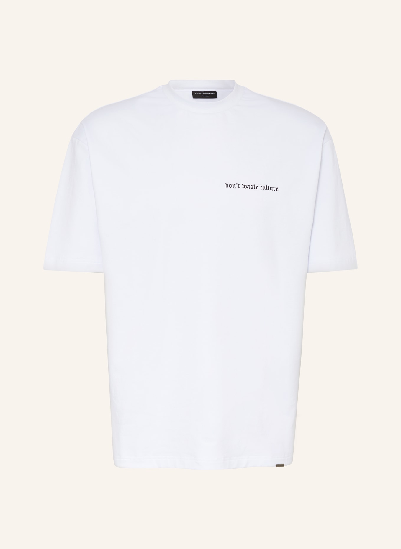 don't waste culture Oversized shirt MILLET, Color: WHITE (Image 1)