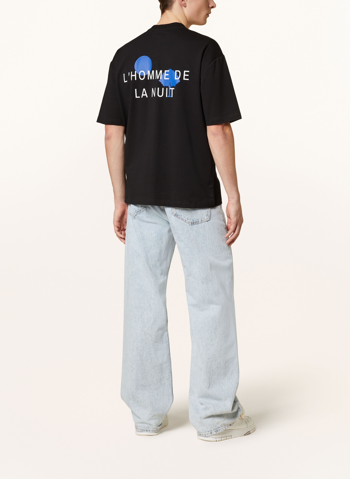 don't waste culture Oversized shirt DARI, Color: BLACK (Image 3)