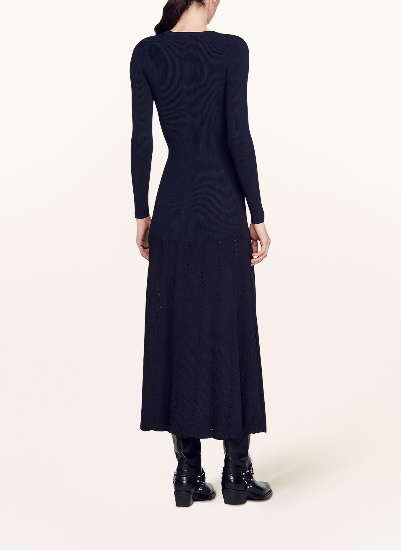 SANDRO Kleid, Farbe: DUNKELBLAU (Bild 3)