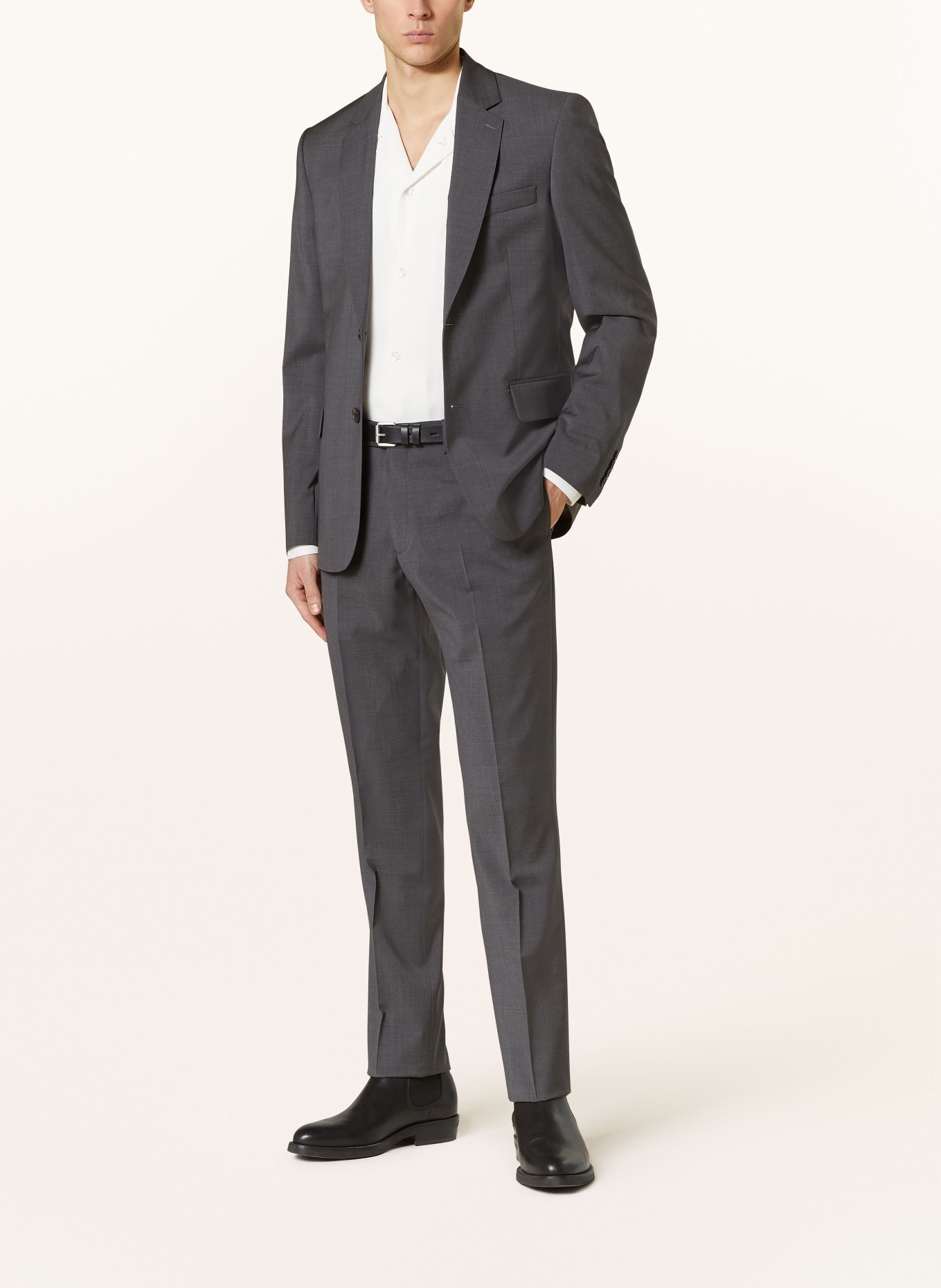 SANDRO Anzughose Slim Fit, Farbe: 21 MOCKED GREY (Bild 2)