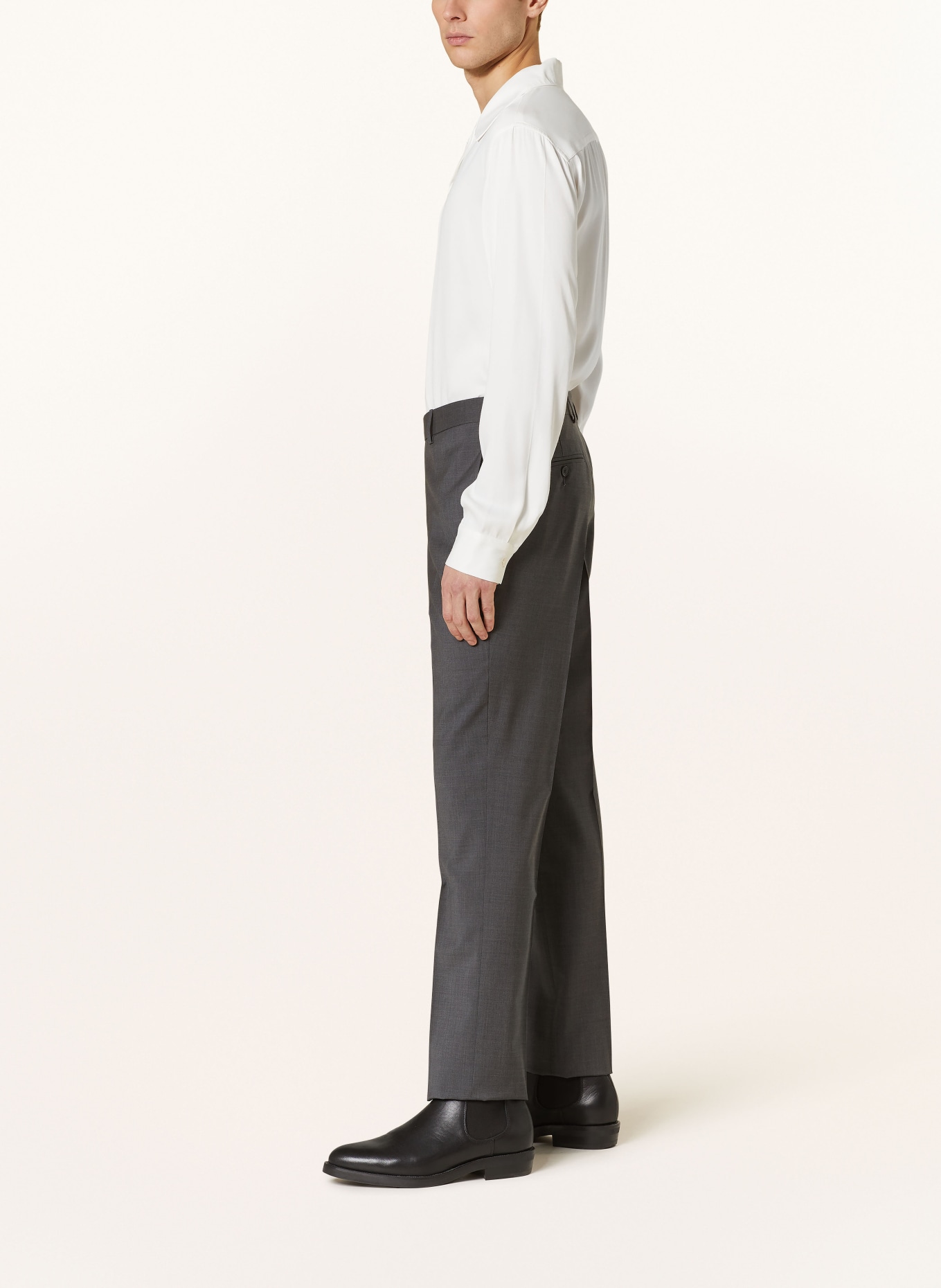 SANDRO Spodnie garniturowe slim fit, Kolor: 21 MOCKED GREY (Obrazek 5)
