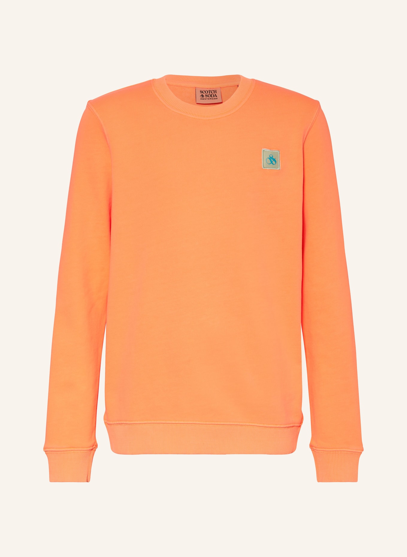 SCOTCH & SODA Sweatshirt, Farbe: NEONORANGE (Bild 1)