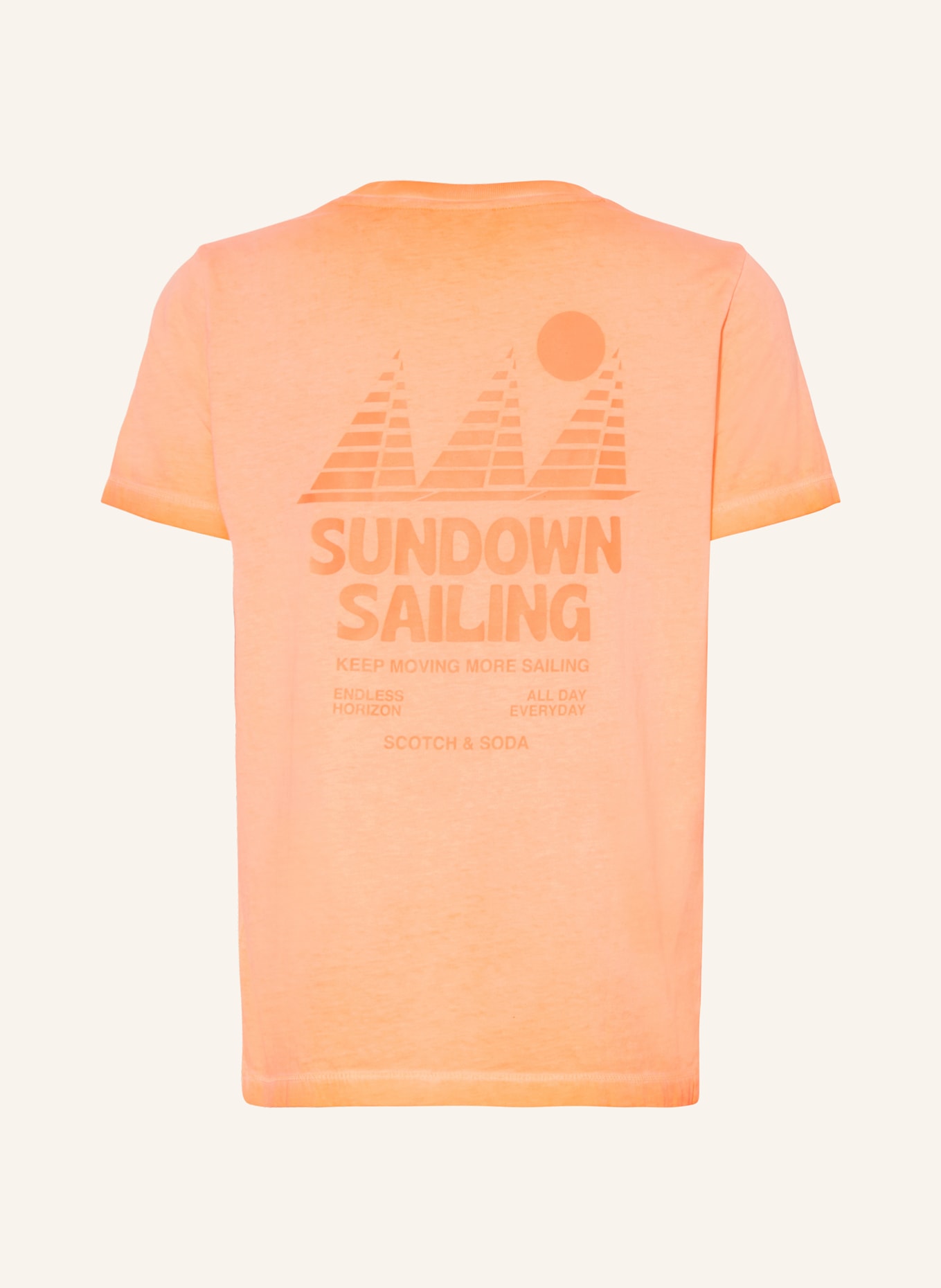 SCOTCH & SODA T-Shirt, Farbe: NEONORANGE (Bild 2)