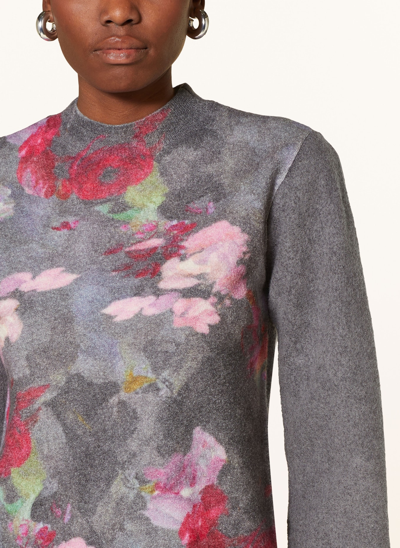 TED BAKER Sweater DAYSIYY, Color: GRAY/ PINK (Image 4)