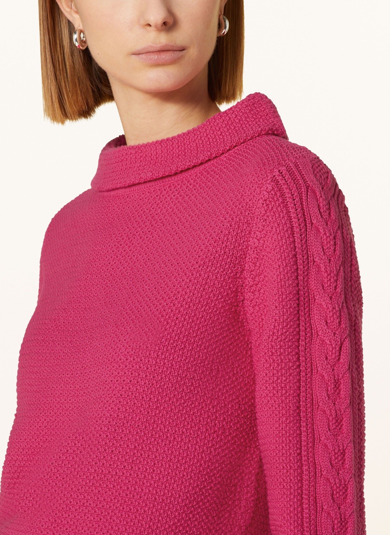 HOBBS Turtleneck sweater CAMILLA, Color: PINK (Image 4)
